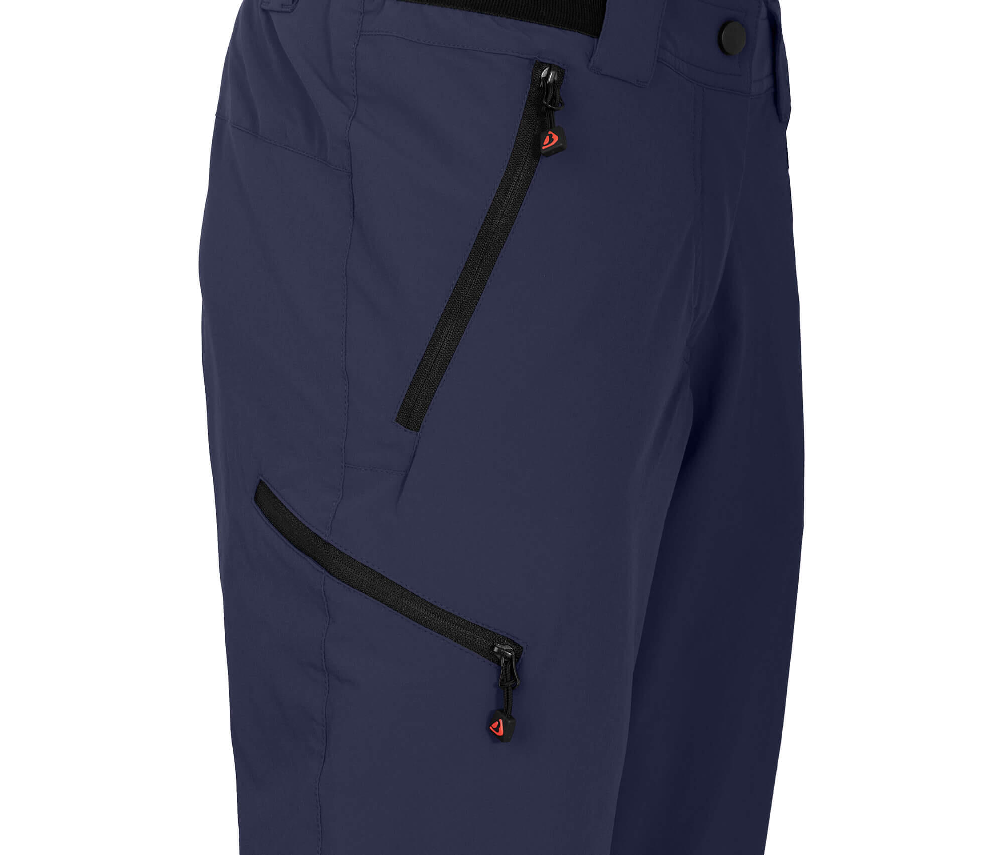 Damen 3/4 Wanderhose leicht, strapazierfähig blau 3/5
