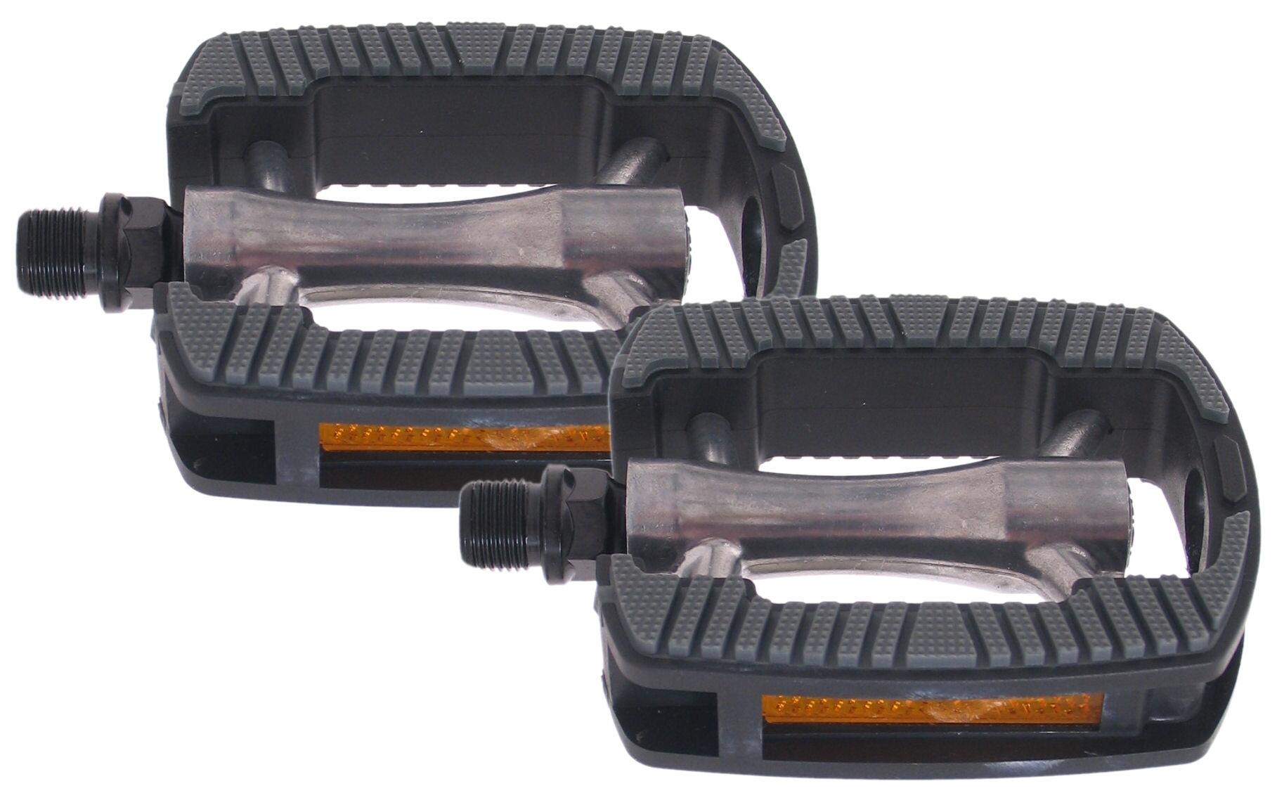 MARWI Jeu de pédales SP-821 corps en aluminium antidérapant - noir / argent