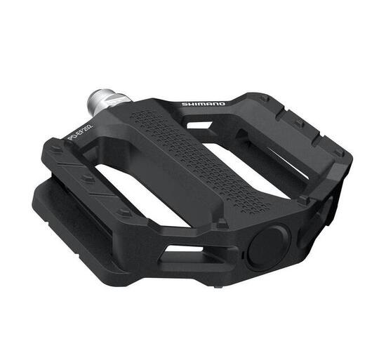 Pédales plates Shimano PD-EF202 aluminium noires