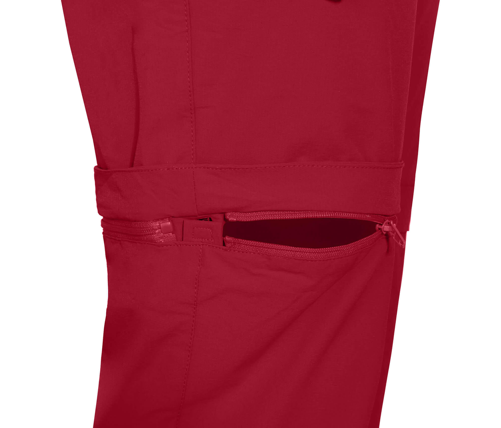 Wanderhose leicht, strapazierfähig Rot 4/6