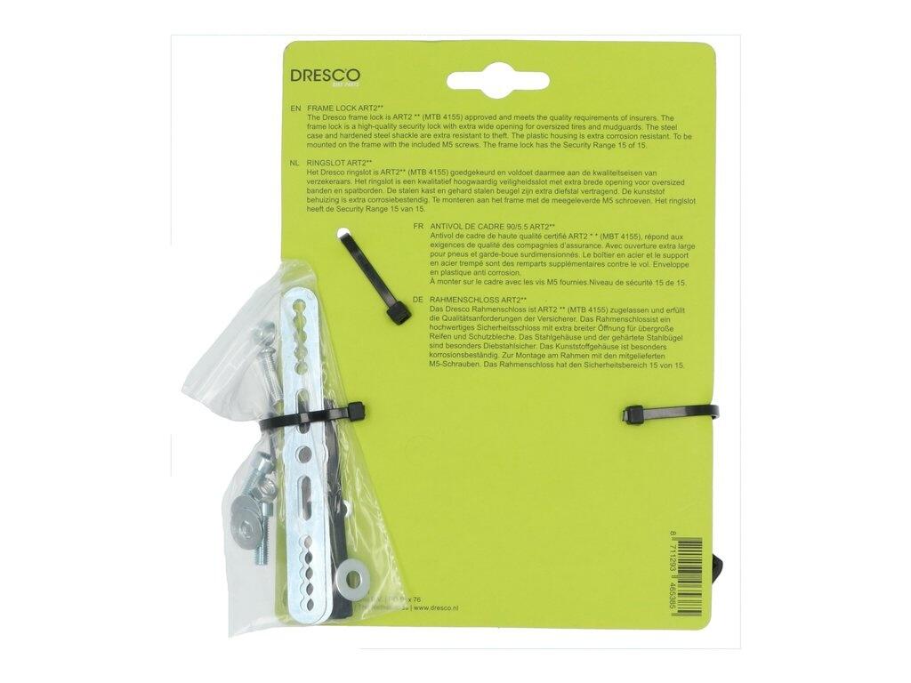 Dresco Ringslot ART2 - Zwart 2/6