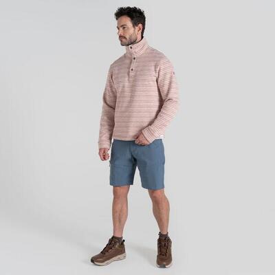Craghoppers - Pelion Herren Overhead Fleecejacke mit Knopfleiste. grey