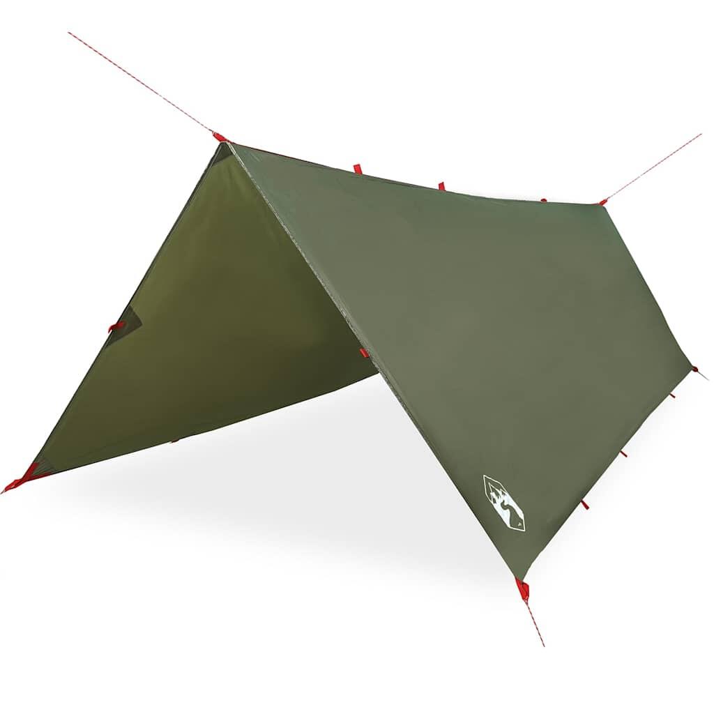 Telo da campeggio impermeabile VidaXL 406x306 cm verde oliva 2/7