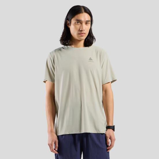 T-shirt da running a maniche corte Zeroweight Chill-Tec 2.0 ODLO