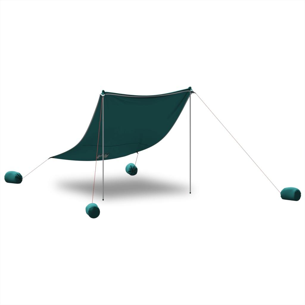 VidaXL Auvent de plage avec ancres de sable vert 304x300 cm, tente de plage, abri de plage, tente de plage avec ancre de 4008645 - Sport VidaXL Auvent de plage avec ancres de sable vert 304x300 cm, tente de plage, abri de plage, tente de plage avec ancre de 4008645 - Sport