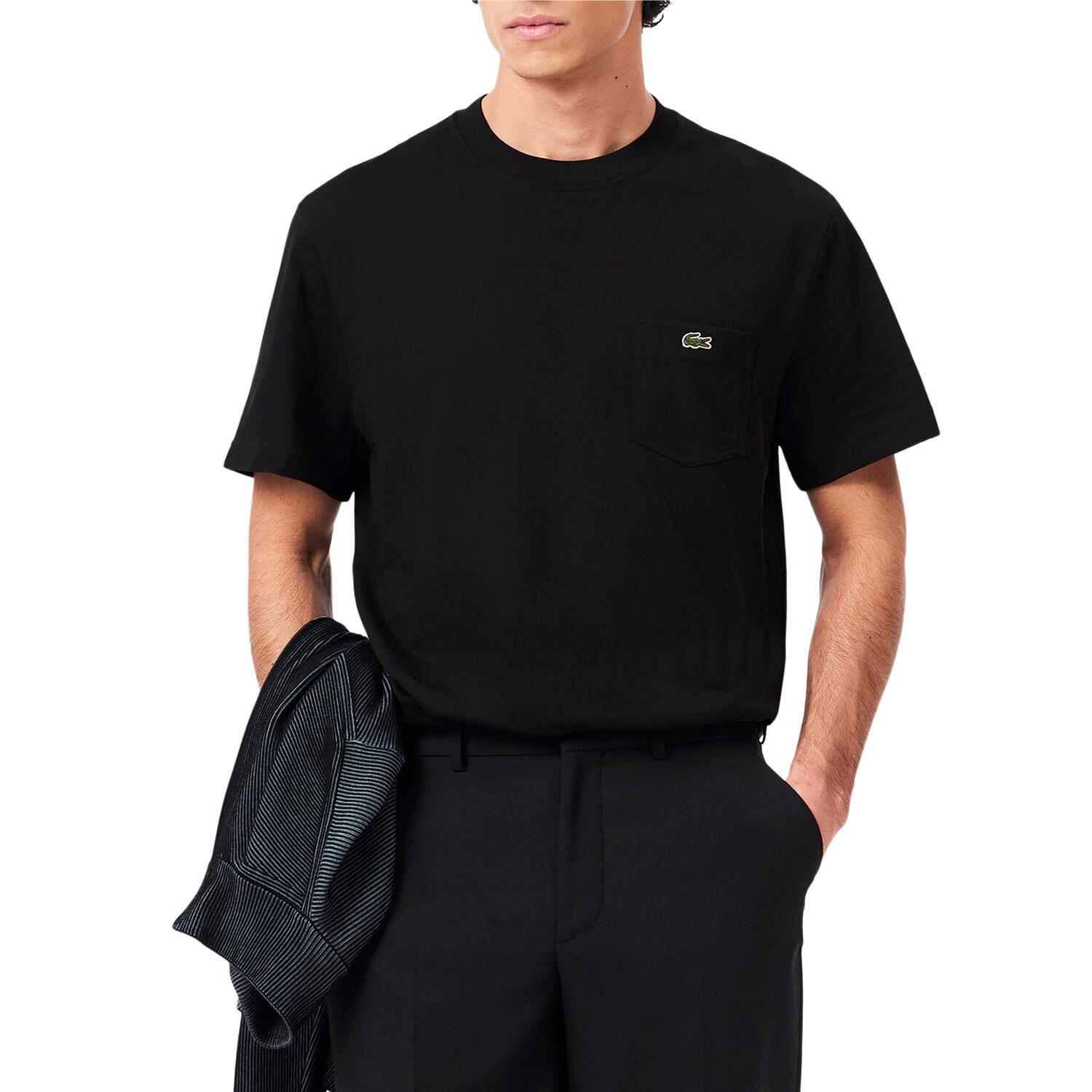Lacoste - Camiseta Preta Th2827-031 Preto da Decathlon