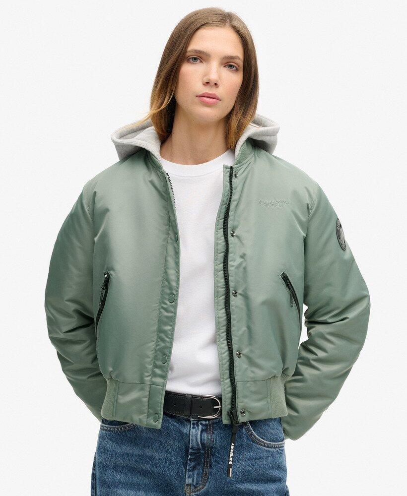 Veste Bomber à Capuche 1/7