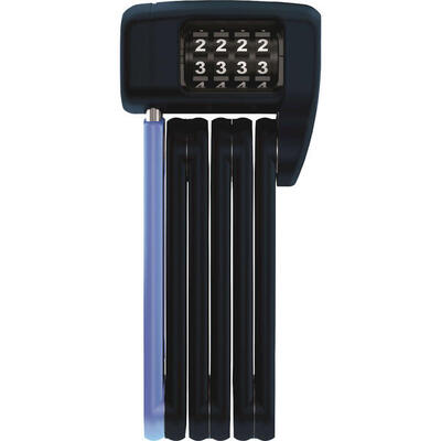 Abus bordo combo lite mini 6055c 60 - vouwslot - blauw