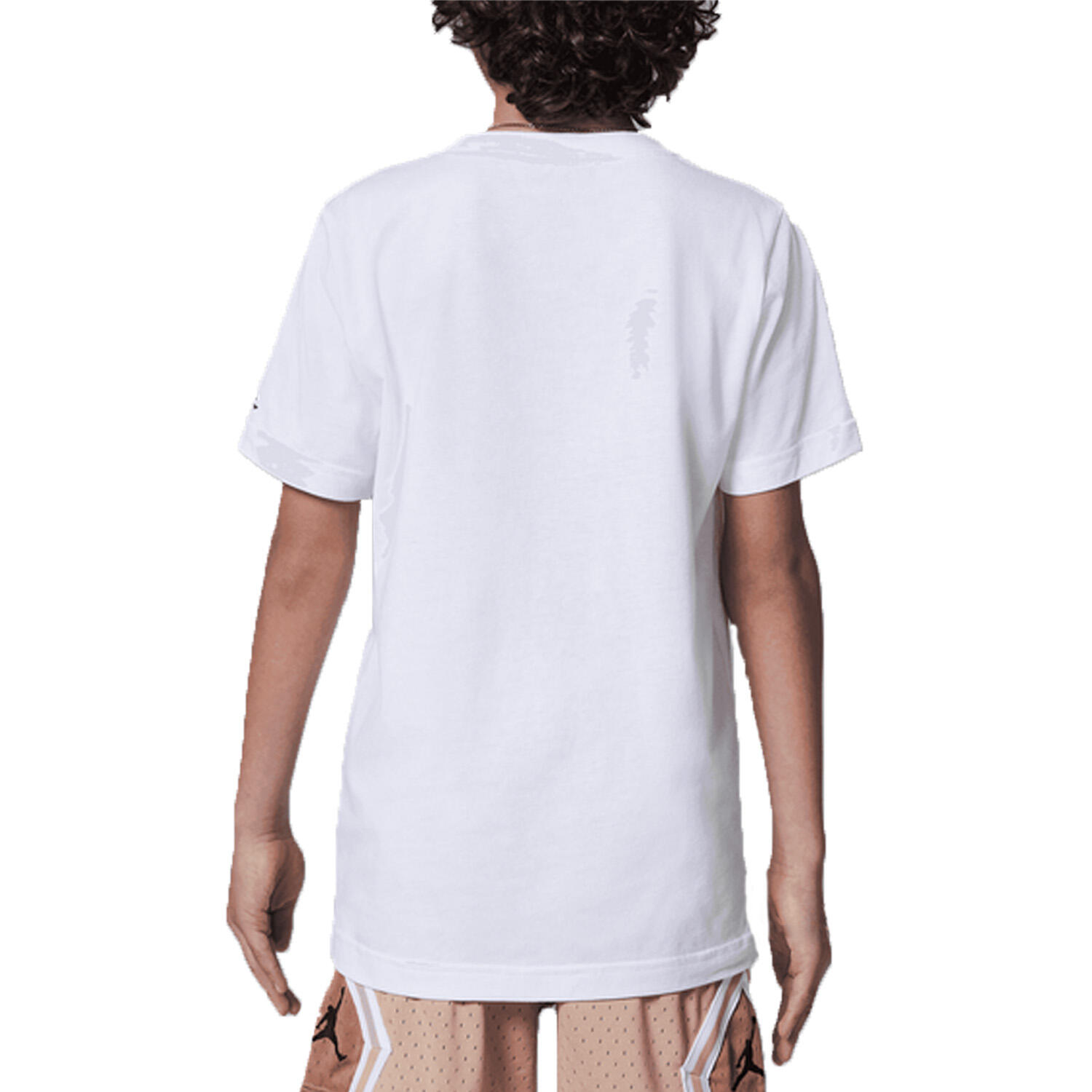 T-shirt Bambino   Jordan t-shirt bco 95D627-001 2/2