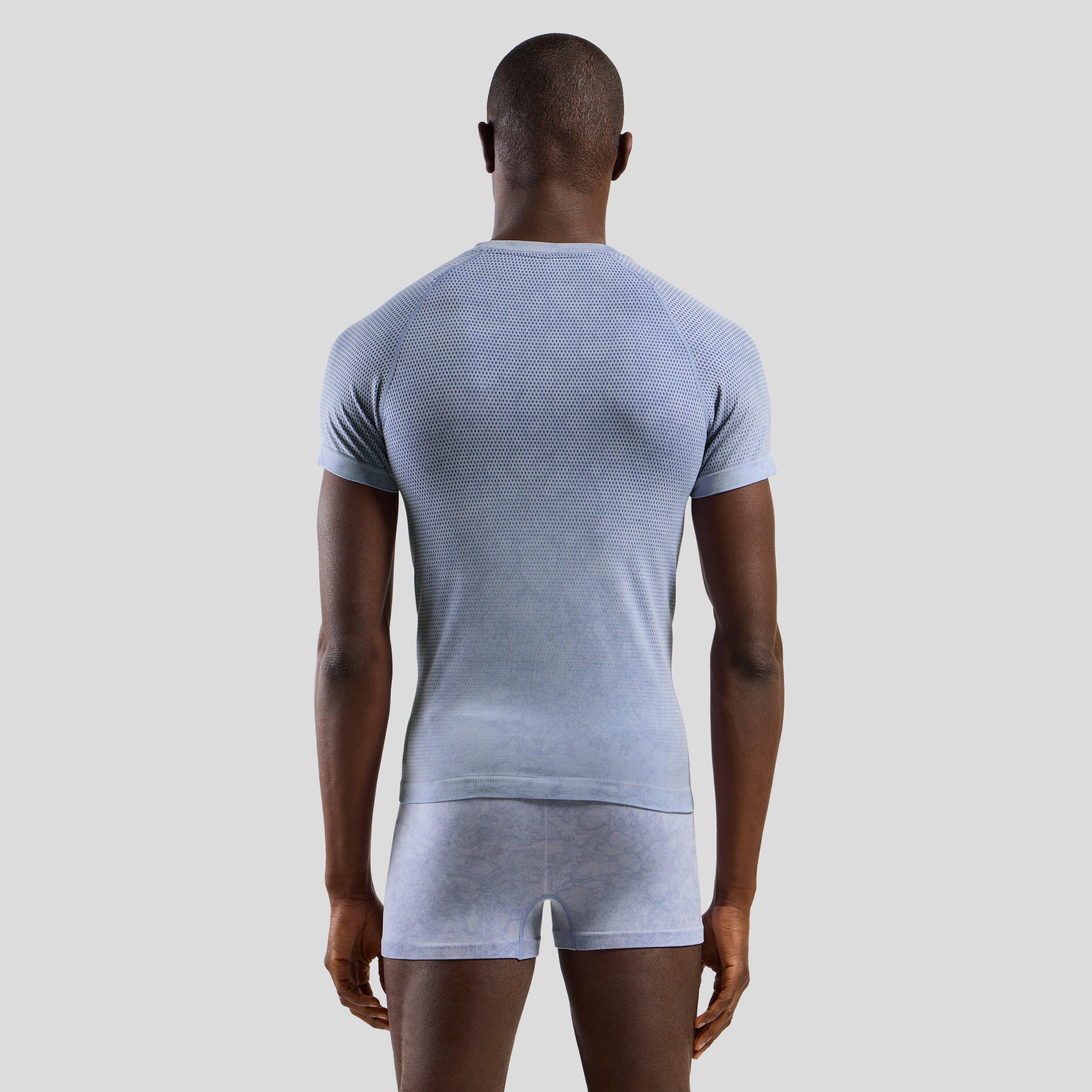 Koszulka męska Odlo PERFORMANCE LIGHT - RAIN DYE BL TOP crew neck s/s