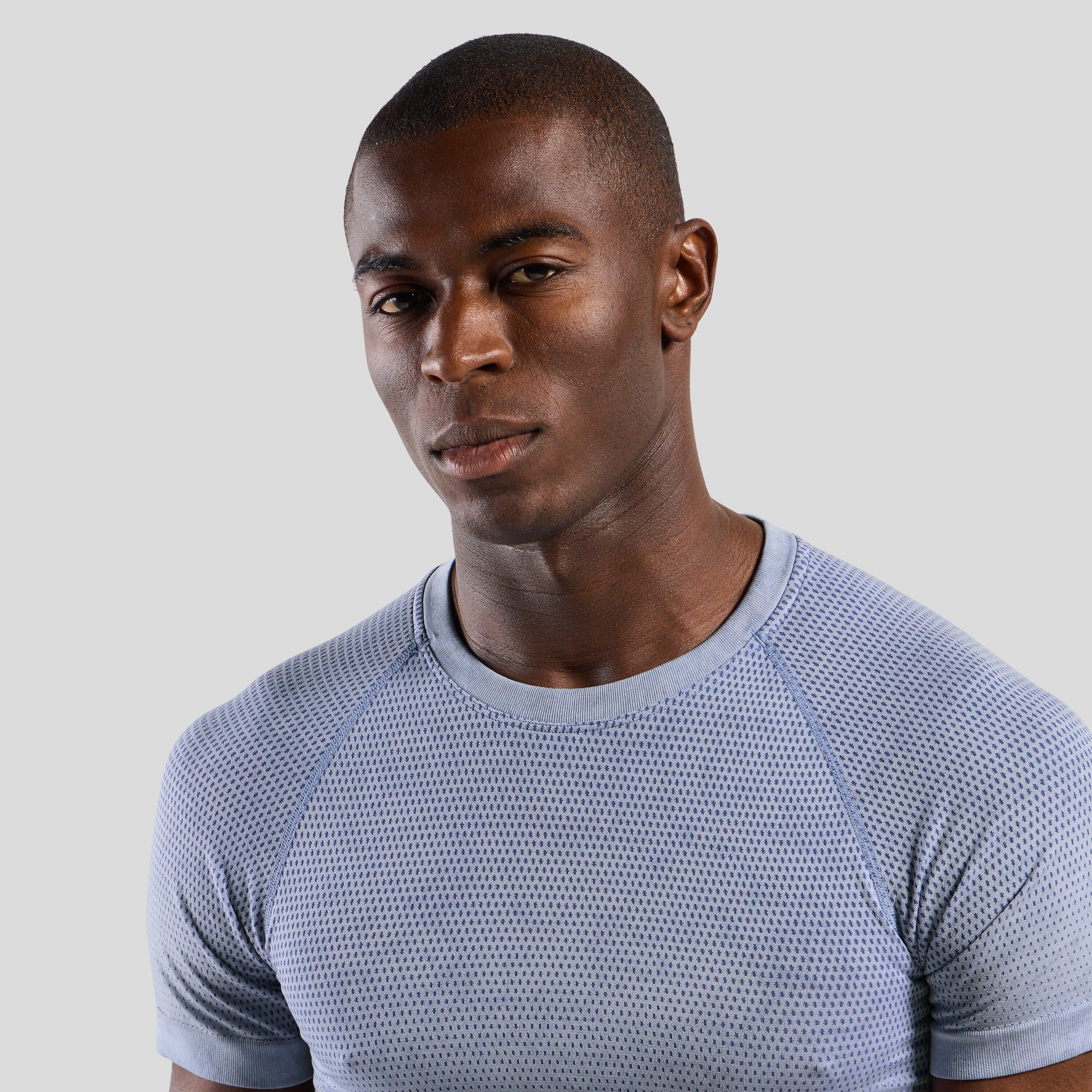Performance Light rain-dye base layer met korte mouwen ODLO 4/7