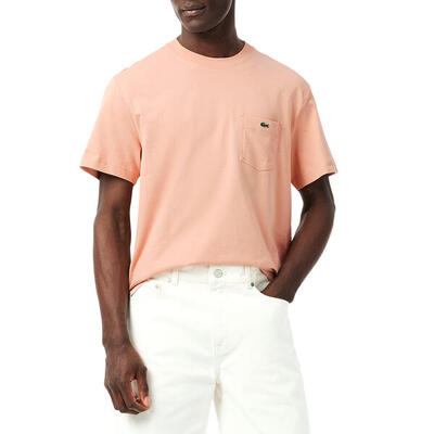 T-shirt Uomo T-shirt salmone TH2827-ZIH