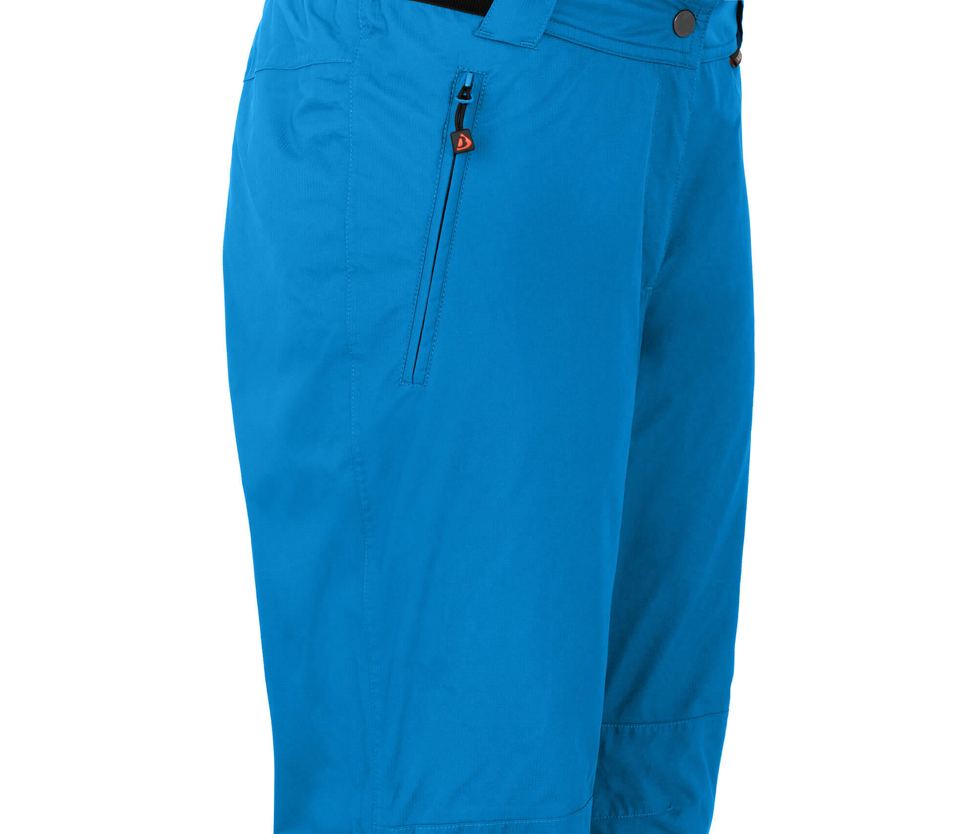 Regenhose leicht wattiert, 12000 mm Wassersäule Blau 3/4
