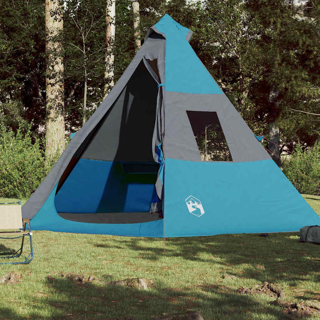 Vidaxl Tipitent Bleu Imperméable pour 7 Personnes 3/7