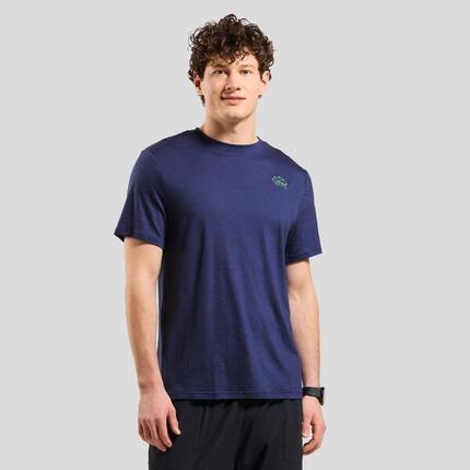 Ascent Merino 160 T-Shirt mit Regenwolken-Motiv ODLO