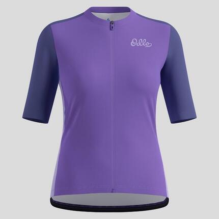 Essentials Radtrikot mit Reissverschluss und Vintage-Print ODLO
