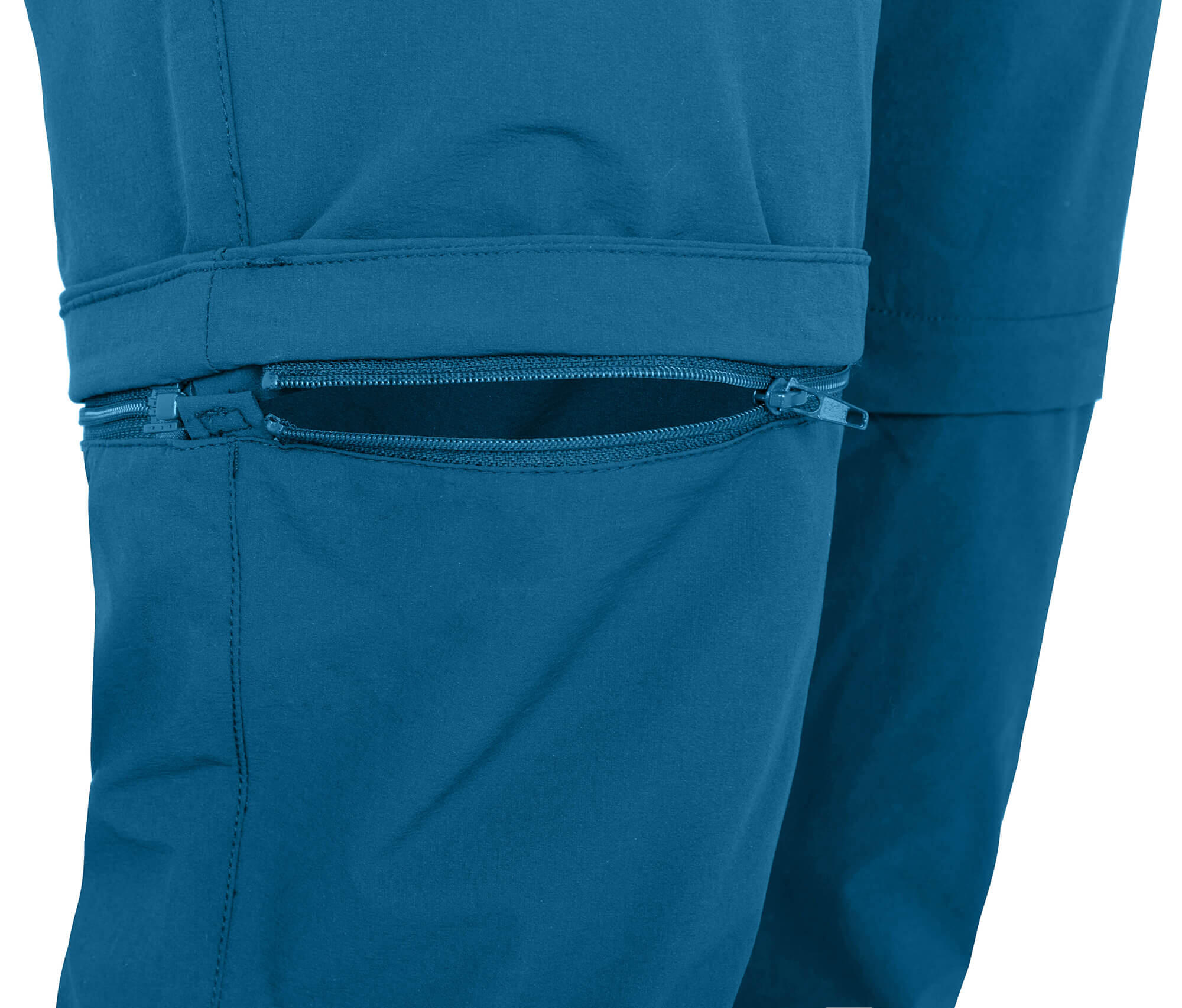 Wanderhose leicht, strapazierfähig Blau 7/7