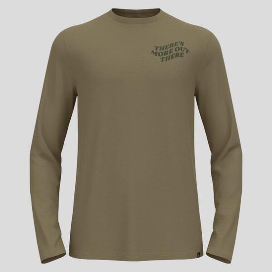 T-shirt à manches longues en laine mérinos 160 Ascent TMOT ODLO