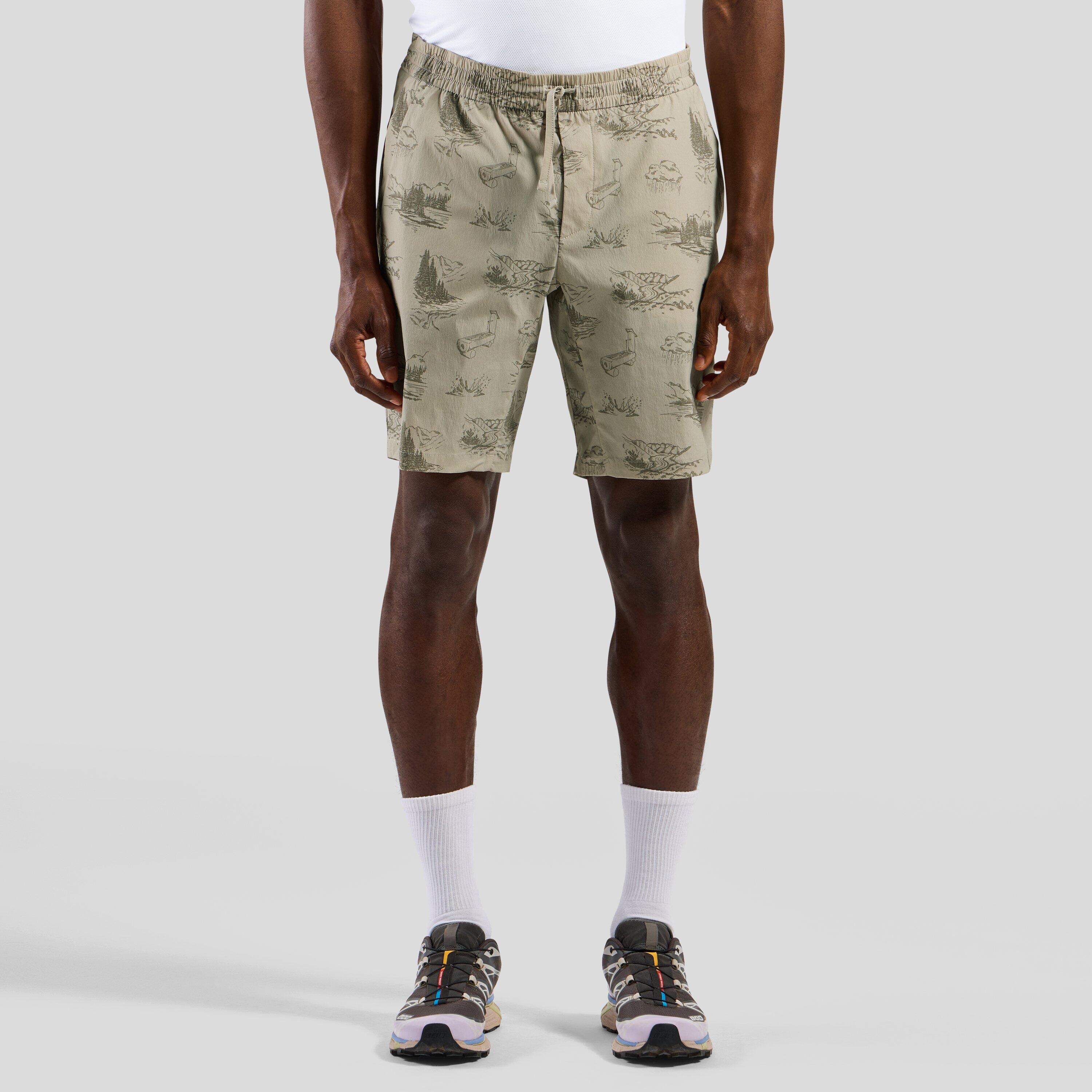 Odlo - Short De Randonnée Imprimé Essentials Odlo - Short - Blanc - 54 - Decathlon