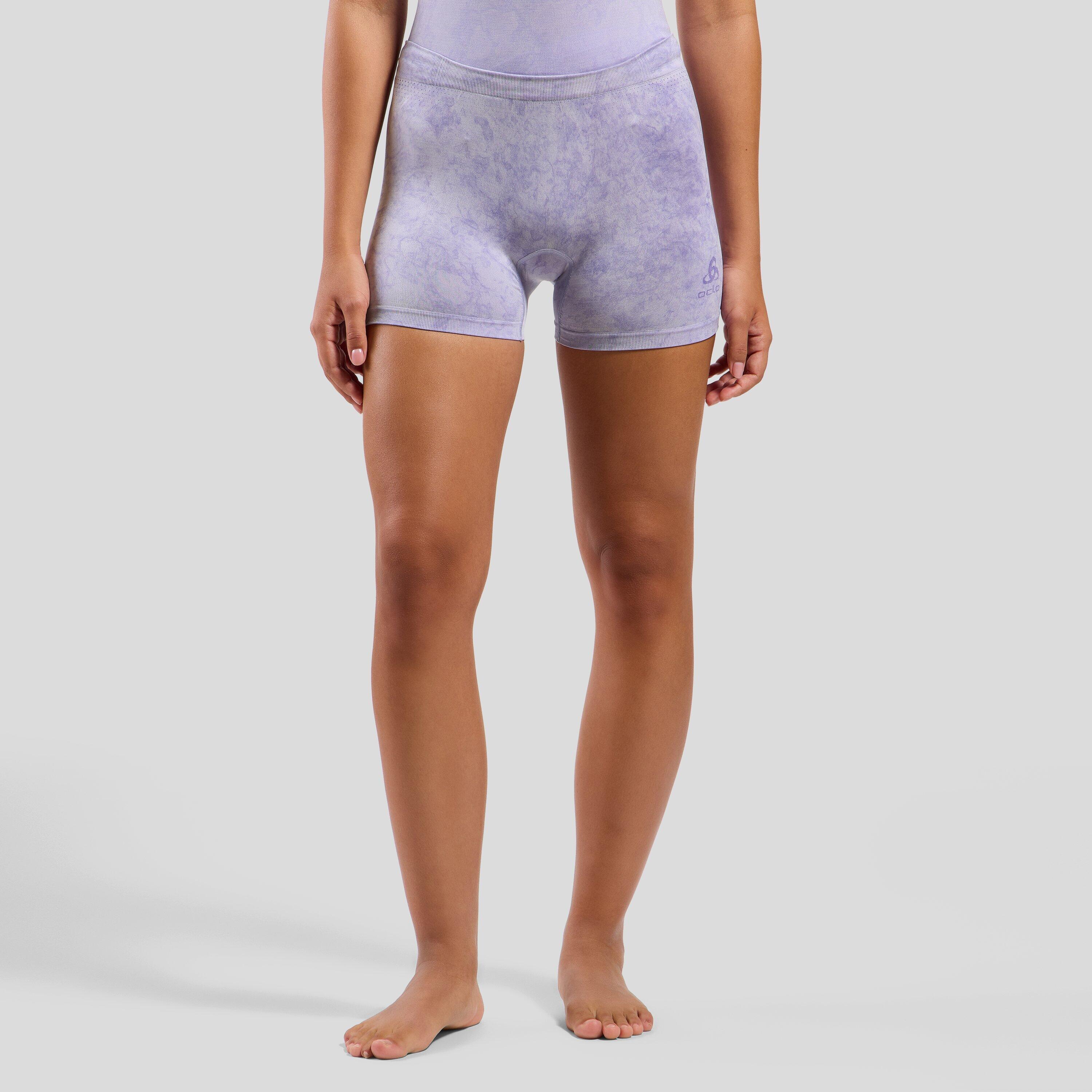 Odlo - Boxer À Motif Effet Pluie Performance Light Pour Femme Odlo - Slip - Rose|violet - S - Decathlon