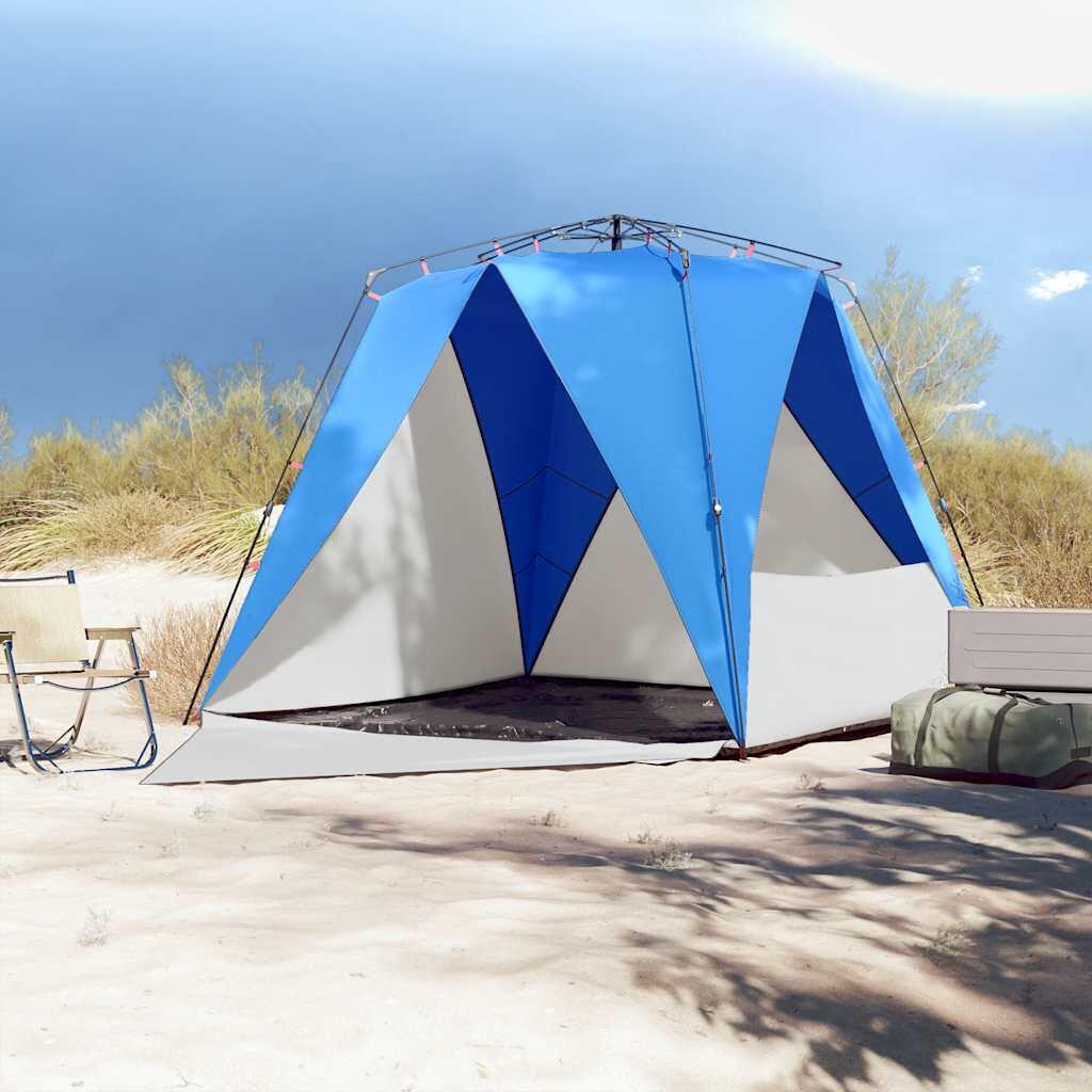 Vidaxl Tente de Plage 4 Personnes - Imperméable et Montage Rapide 3/7