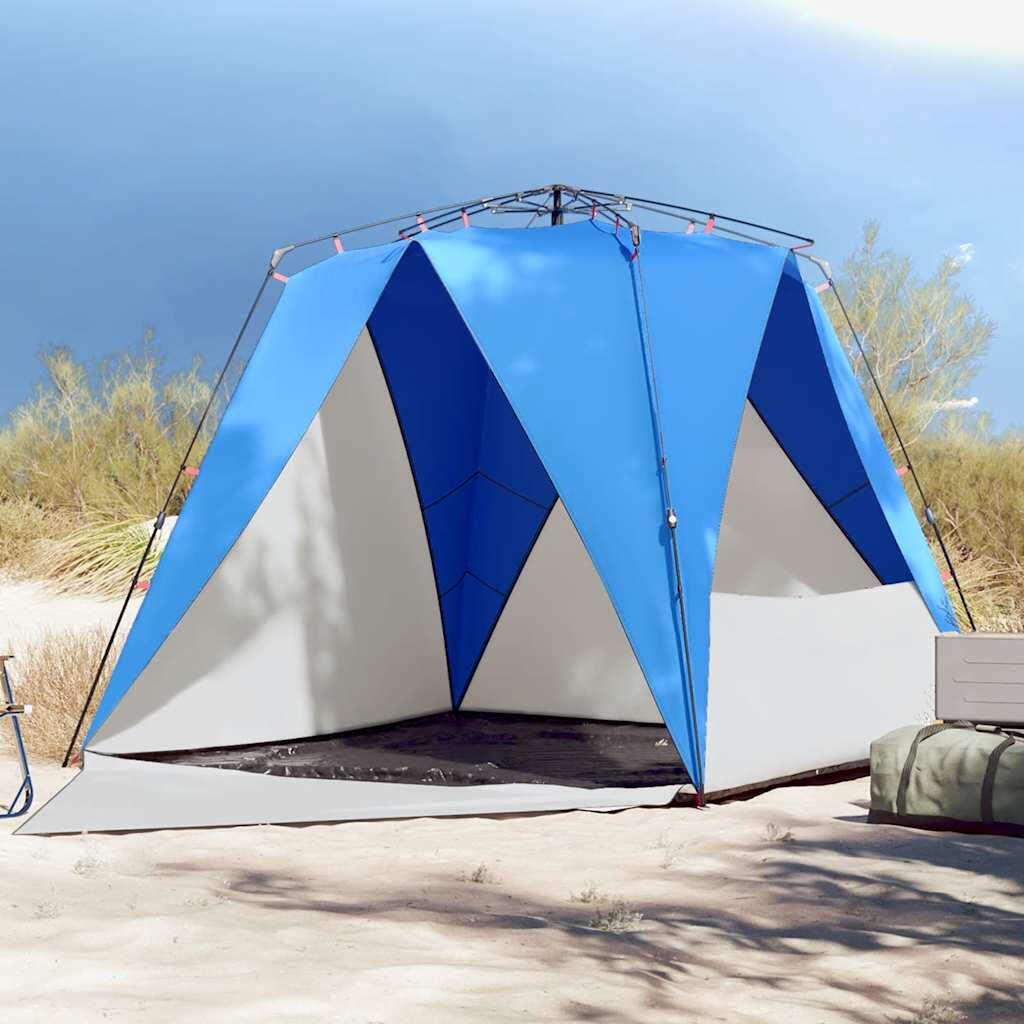 Vidaxl - Vidaxl Tente De Plage 4 Personnes - Imperméable Et Montage Rapide - Tente - Incolore - 4 Places - Decathlon