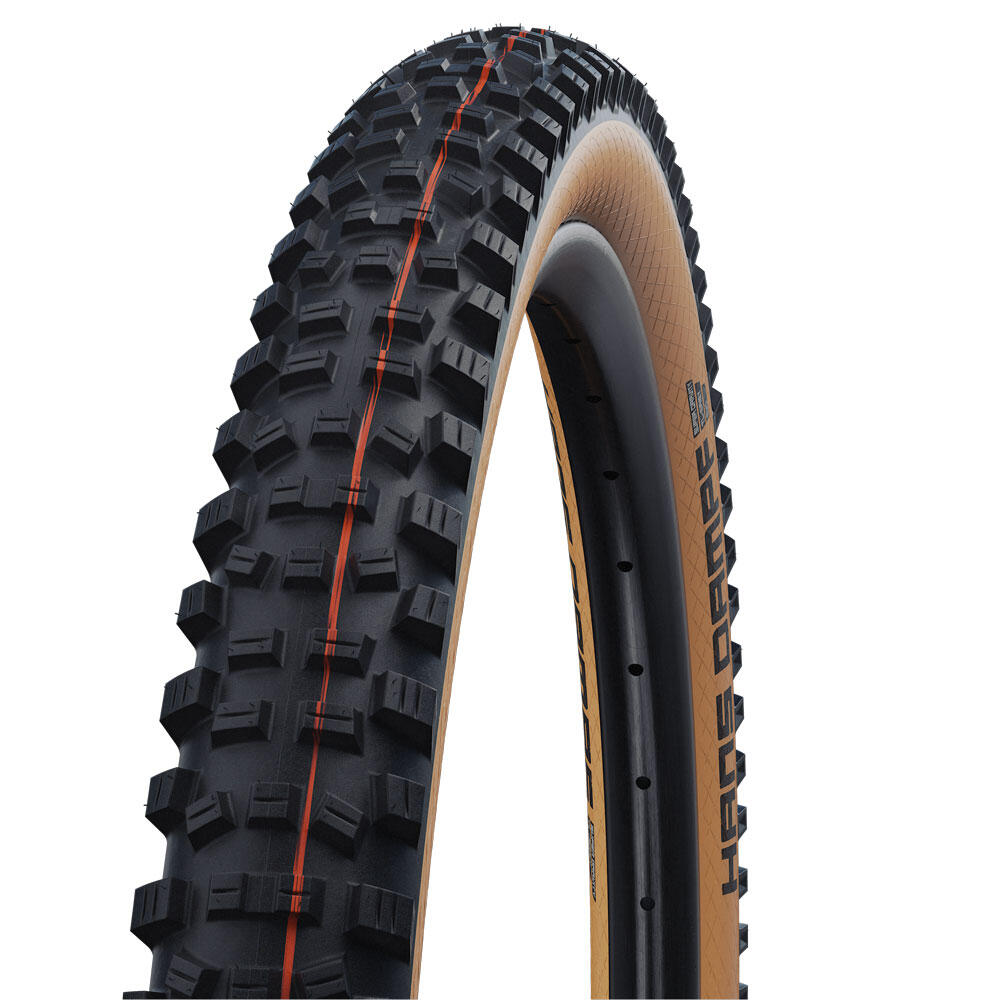 MTB-fietsband HANS DAMPF - ADDIX Soft Evolution Line 29x2,35"60-622, brons 7/7
