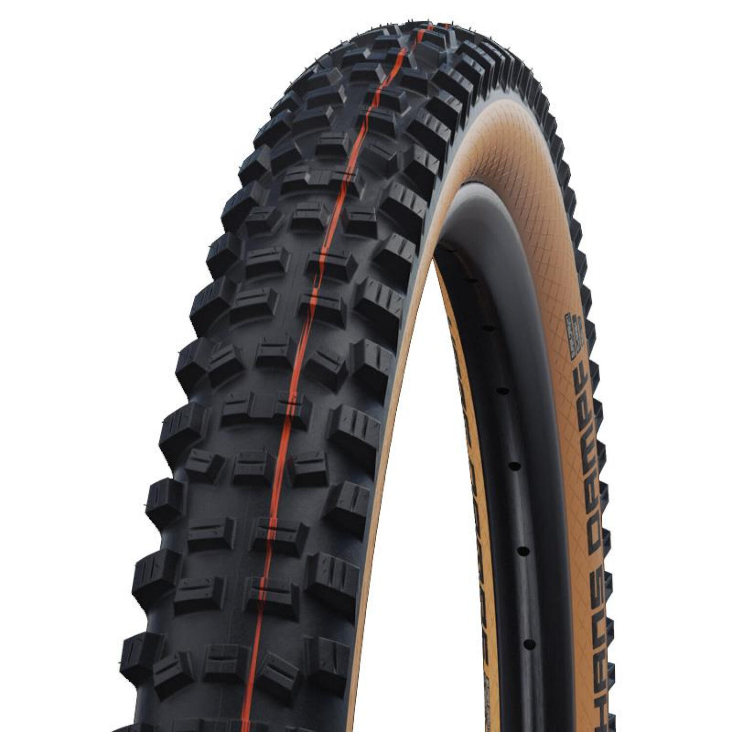 MTB-fietsband HANS DAMPF - ADDIX Soft Evolution Line 29x2,35"60-622, brons 2/7