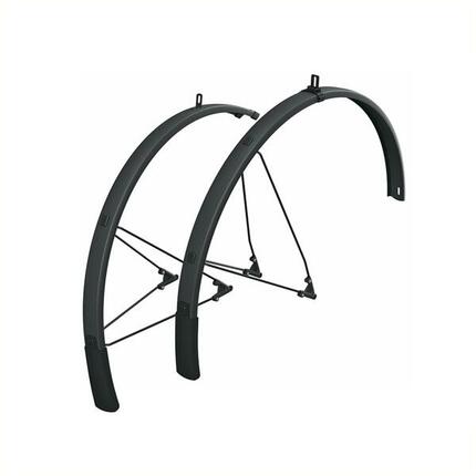 SKS Schutzblech-Set Bluemels Style 46mm Schwarz für Fahrräder