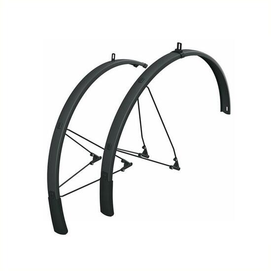 SKS Schutzblech-Set Bluemels Style 46mm Schwarz für Fahrräder