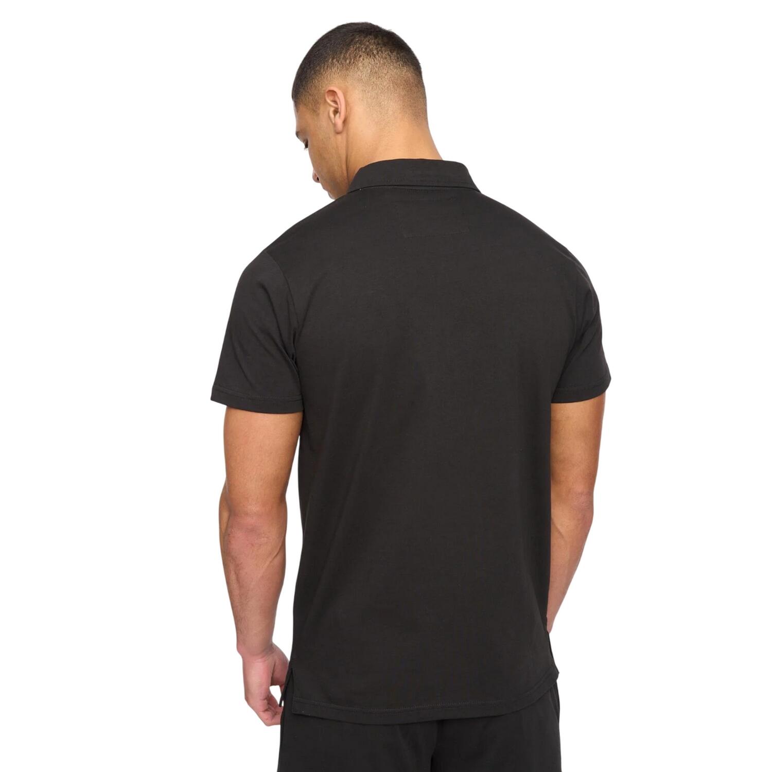 Mens Henychill Polo and Shorts Set (Black) 2/4