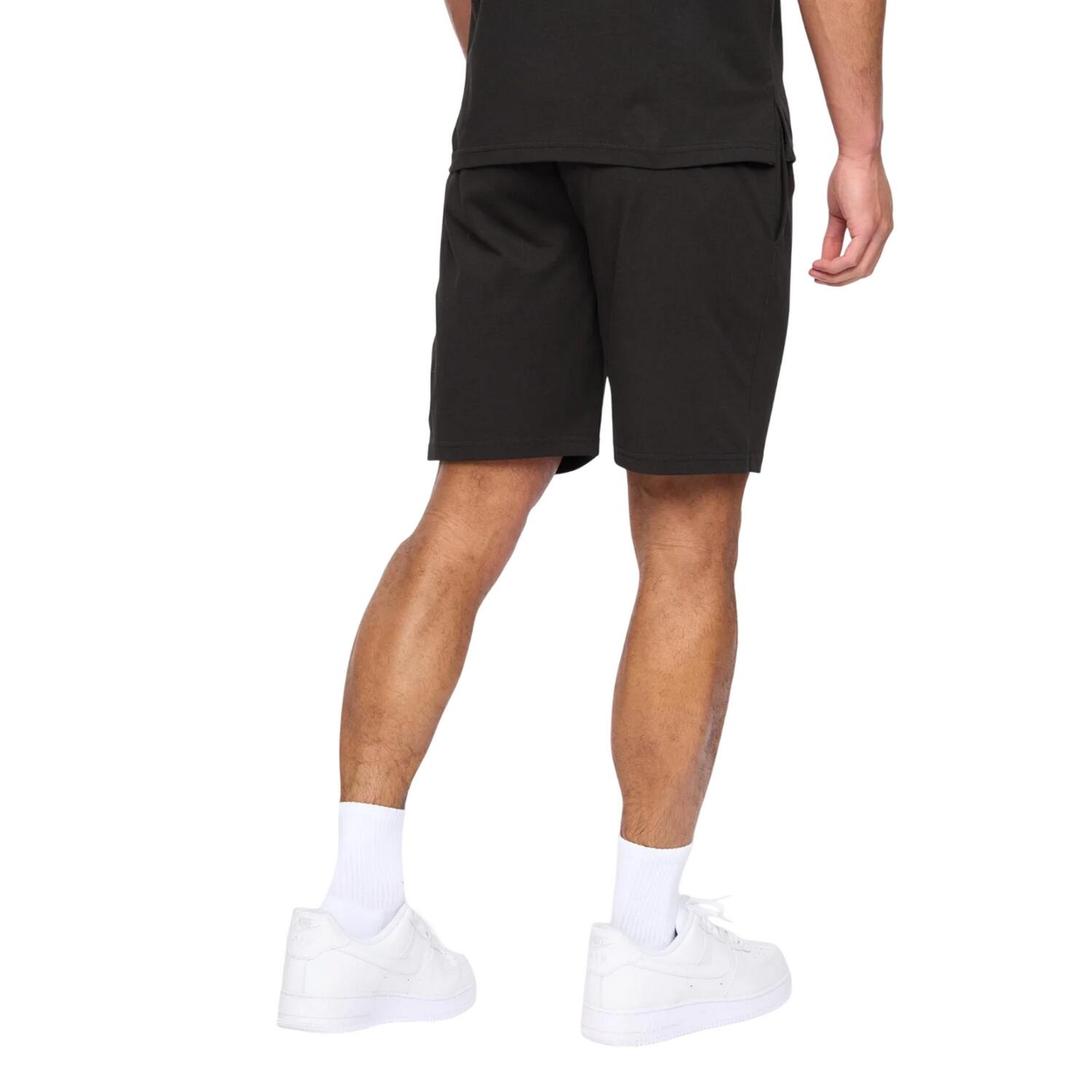 Mens Henychill Polo and Shorts Set (Black) 4/4