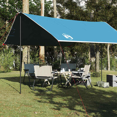 Wasserfester Vidaxl Camping-Baldachin 430x380x210 cm Blau