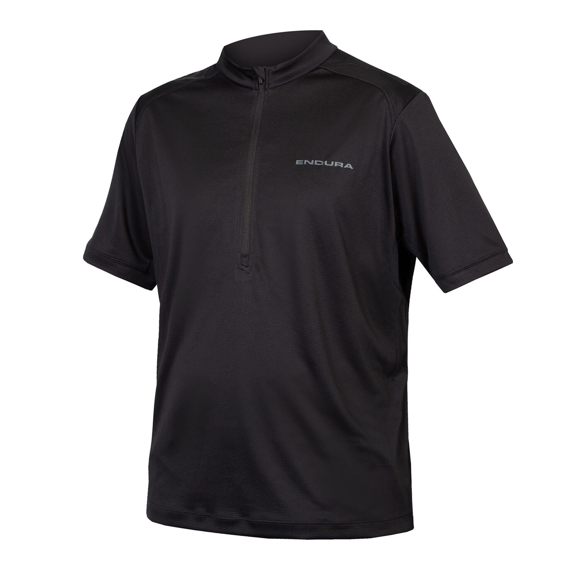 Endura Hummvee Jersey cu mânecă scurtă, negru