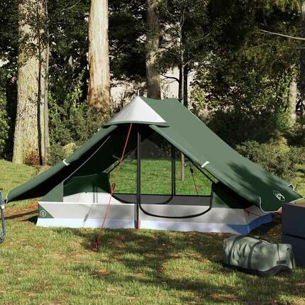 Vidaxl Tente 2 Personnes - Étanche et Légère Verte