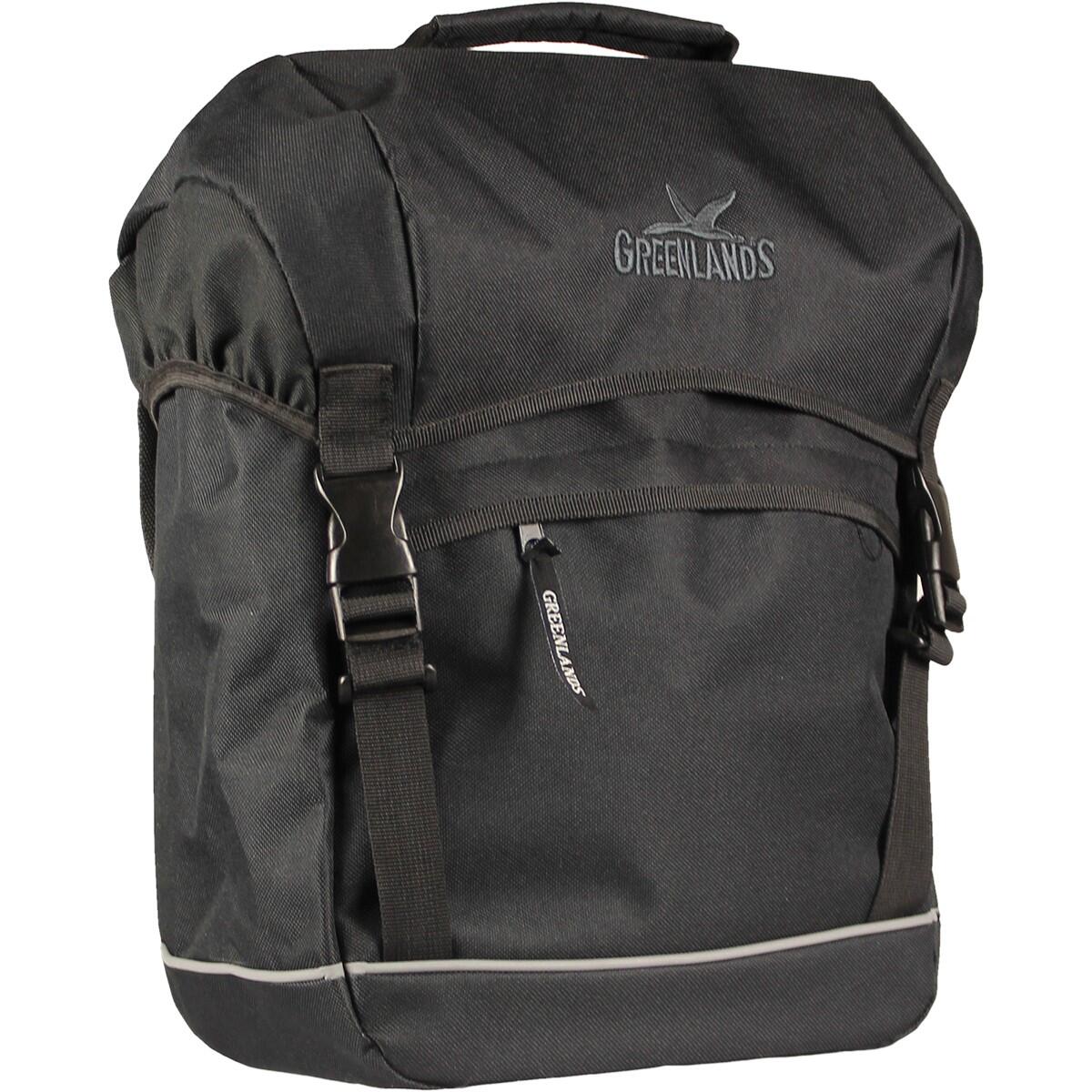 Pojedyncza Torba Rowerowa Travel 25 Litrów 32 X 42 X 19 Cm - Czarna
