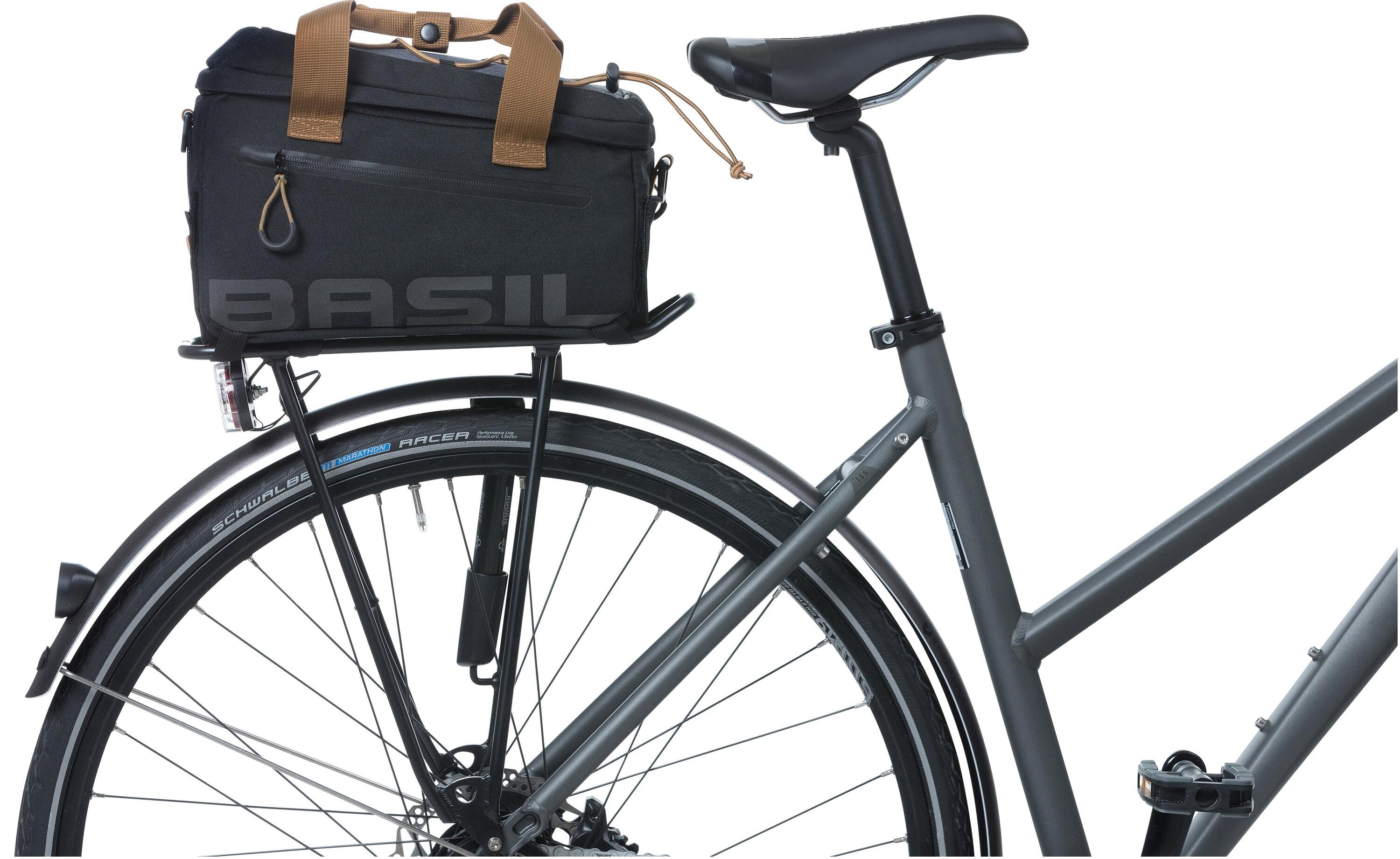 Bagagedraagtas "Miles" - zwart/bruin 2/7