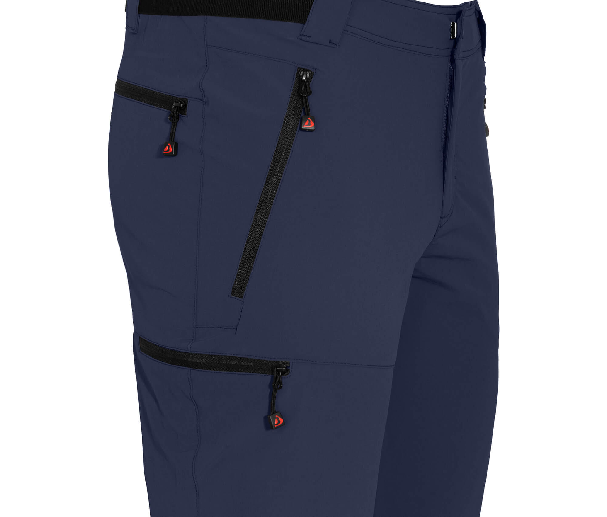 Herren Wanderhose leicht, strapazierfähig blau 4/5