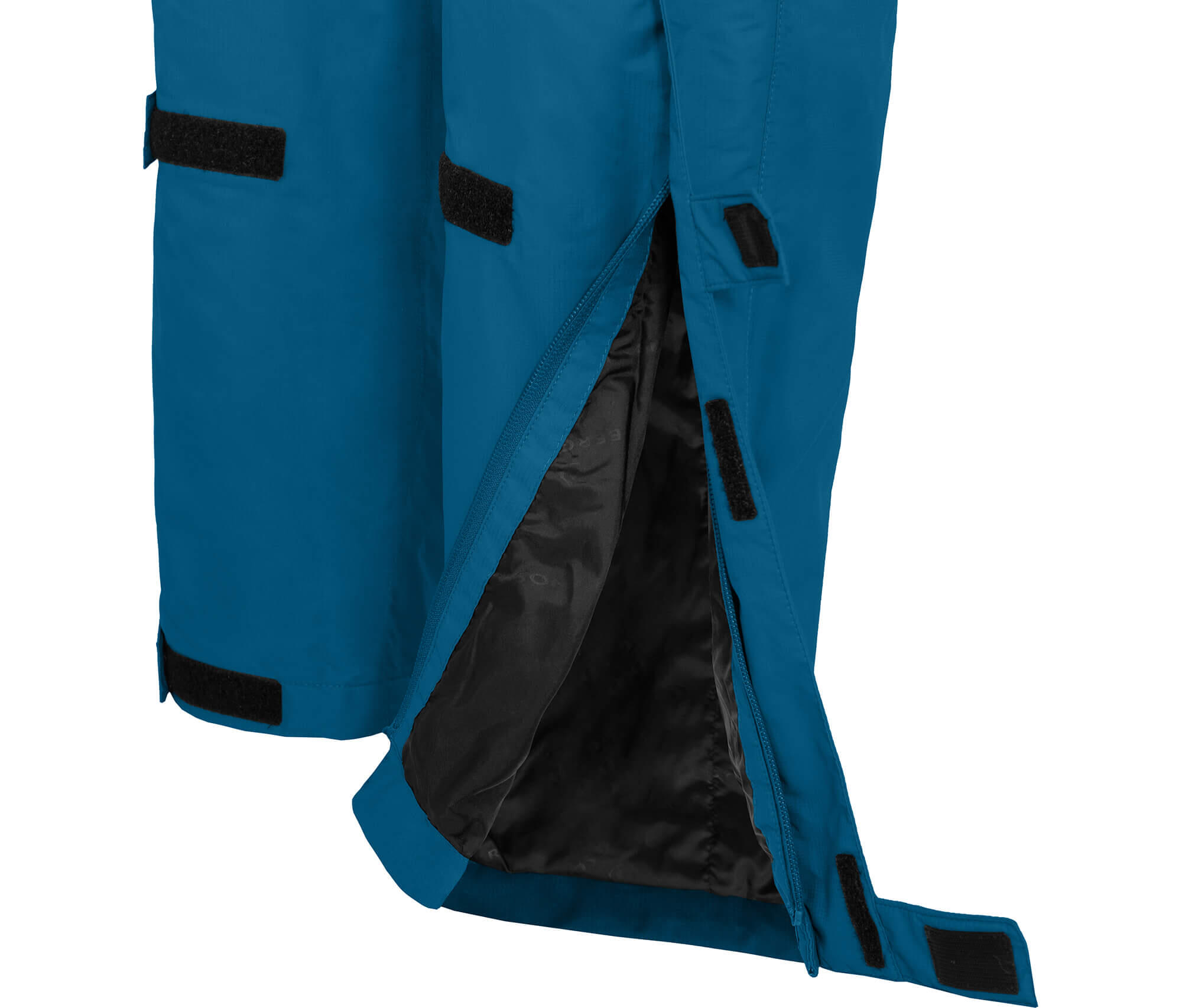Regenhose leicht wattiert, 12000 mm Wassersäule Blau 4/4