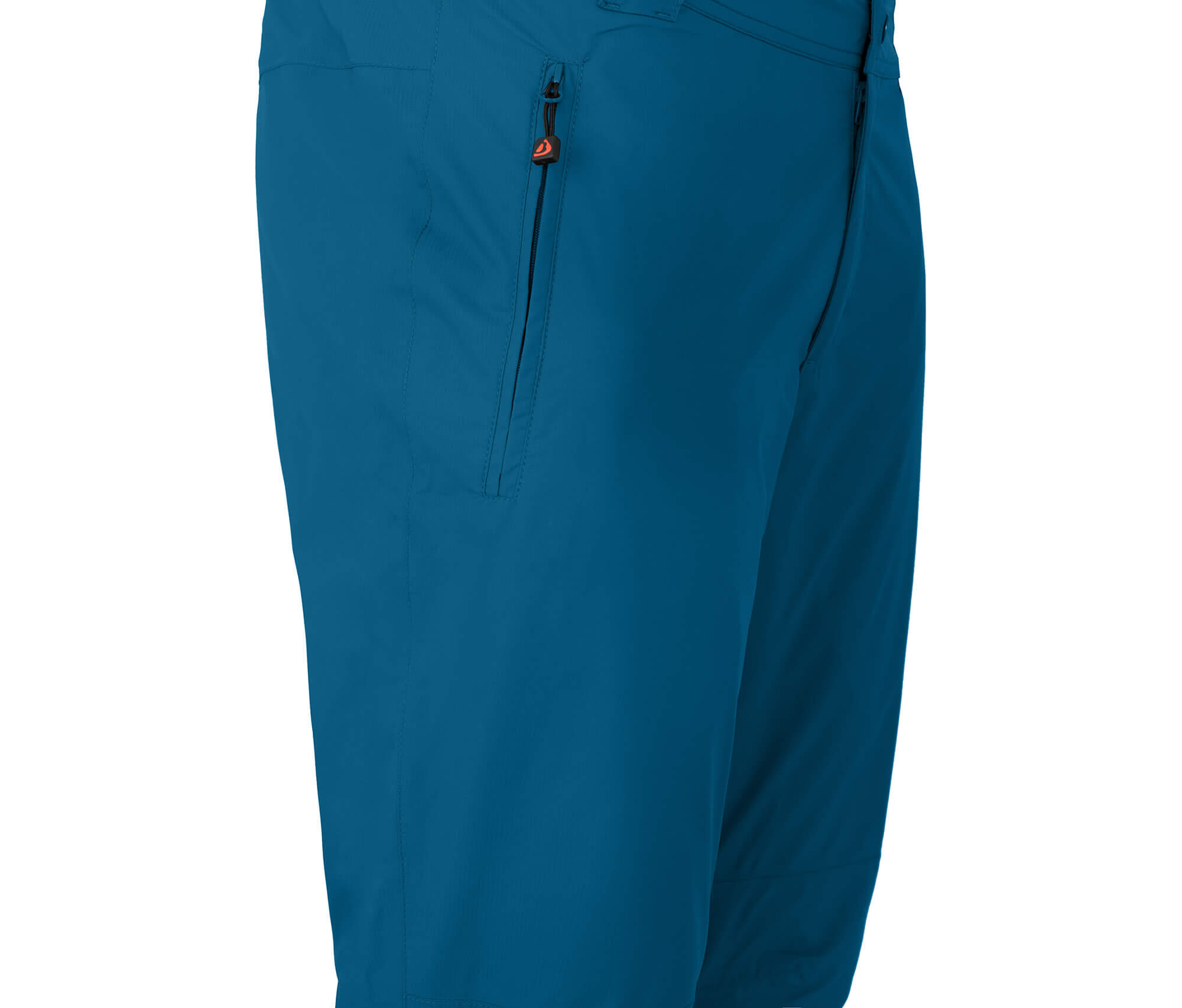 Regenhose leicht wattiert, 12000 mm Wassersäule Blau 3/4