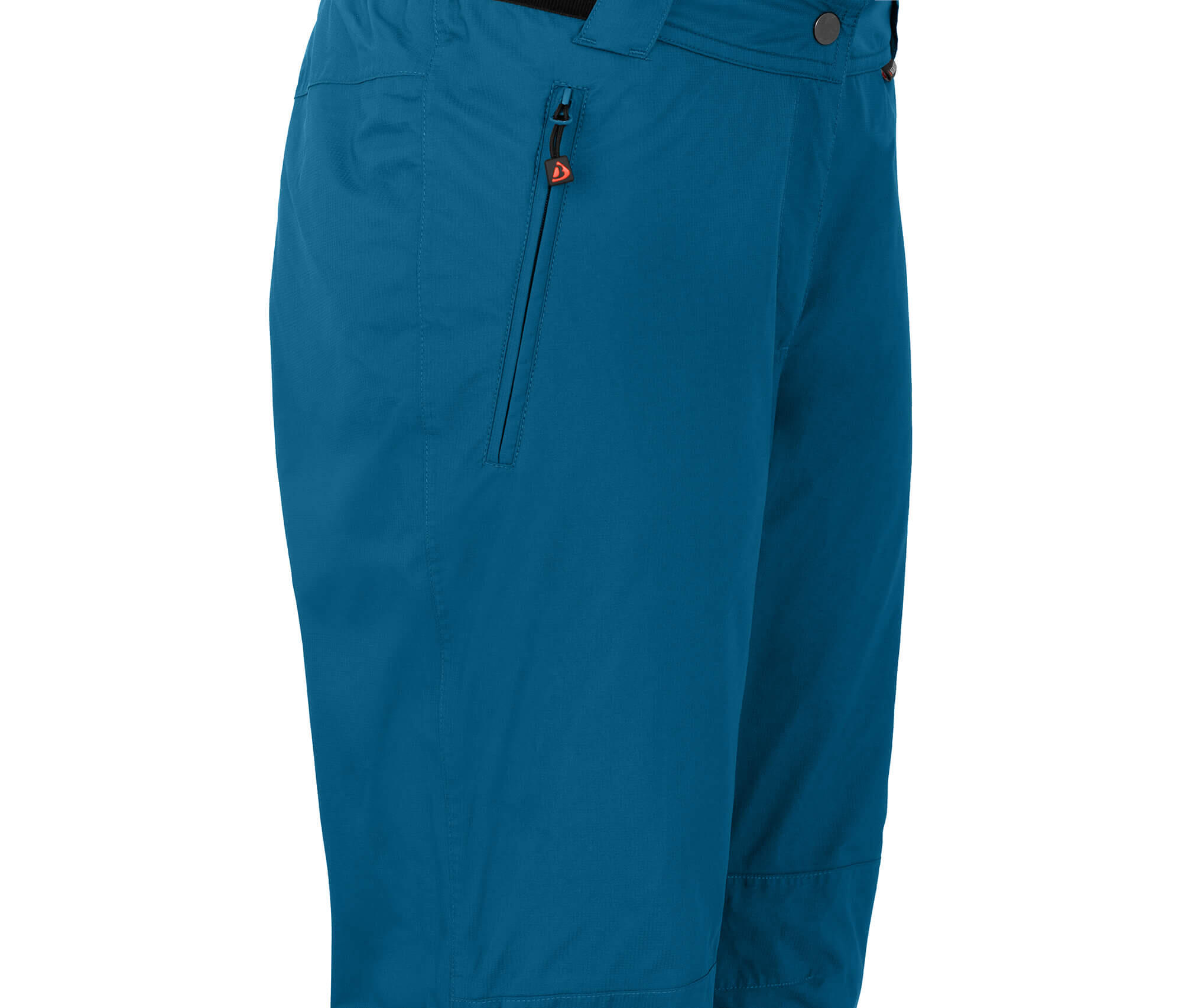 Regenhose leicht wattiert, 12000 mm Wassersäule Blau 3/4