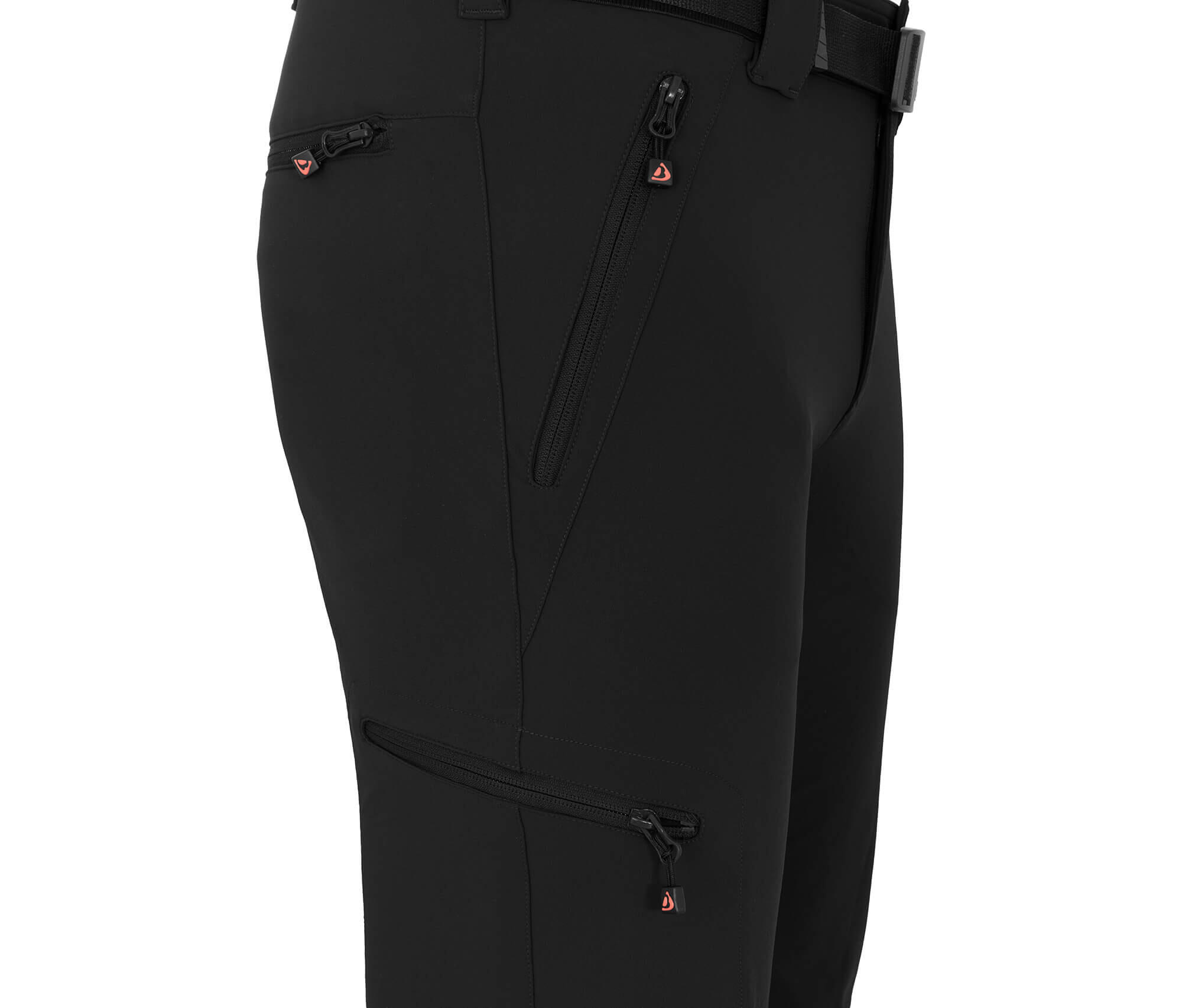 Wanderhose robust, ganzjährig nutzbar Schwarz 3/5