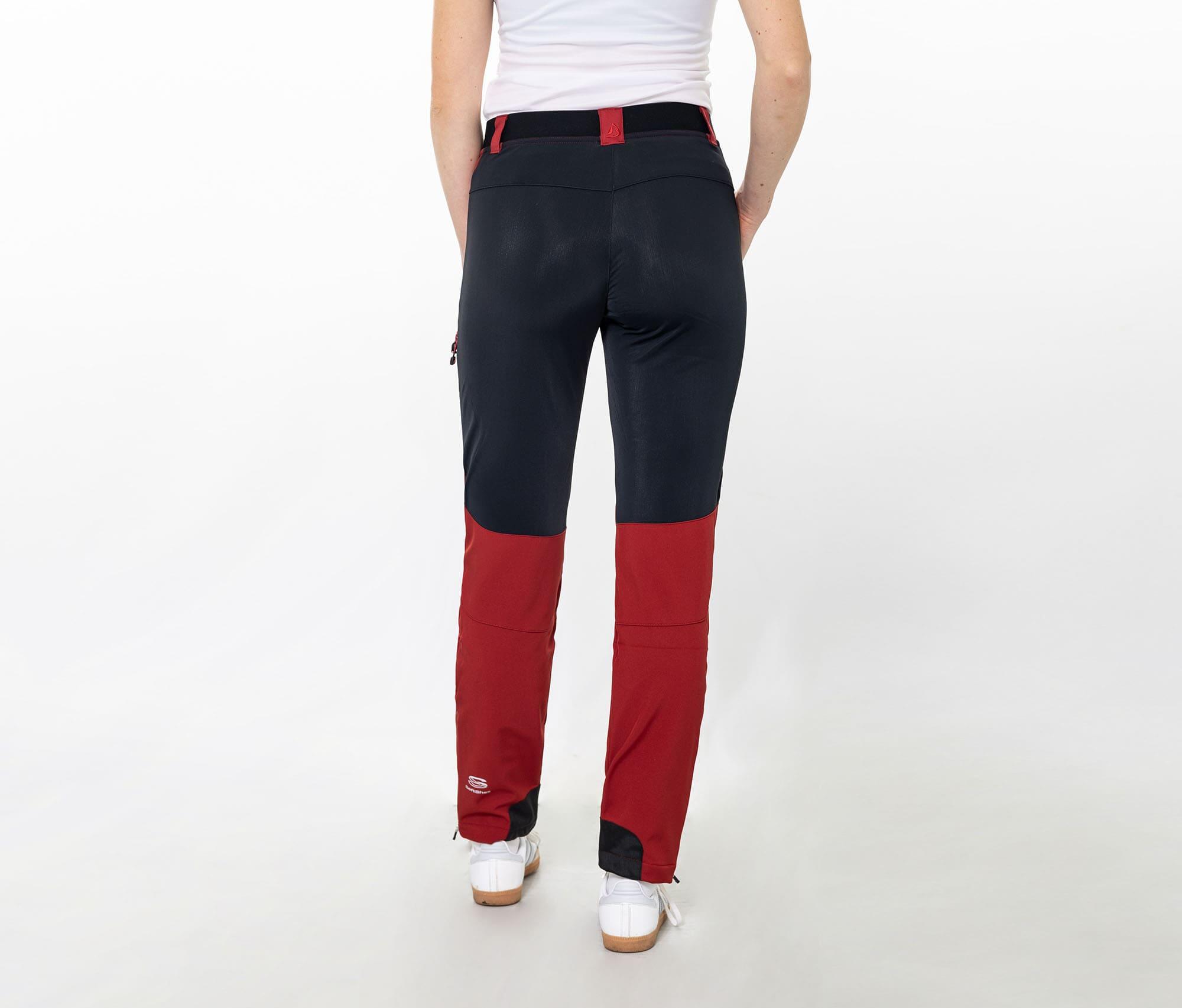 Winter Softshellhose mit warmem Innenfleece & elastischem Gesäßeinsatz Blau 6/6