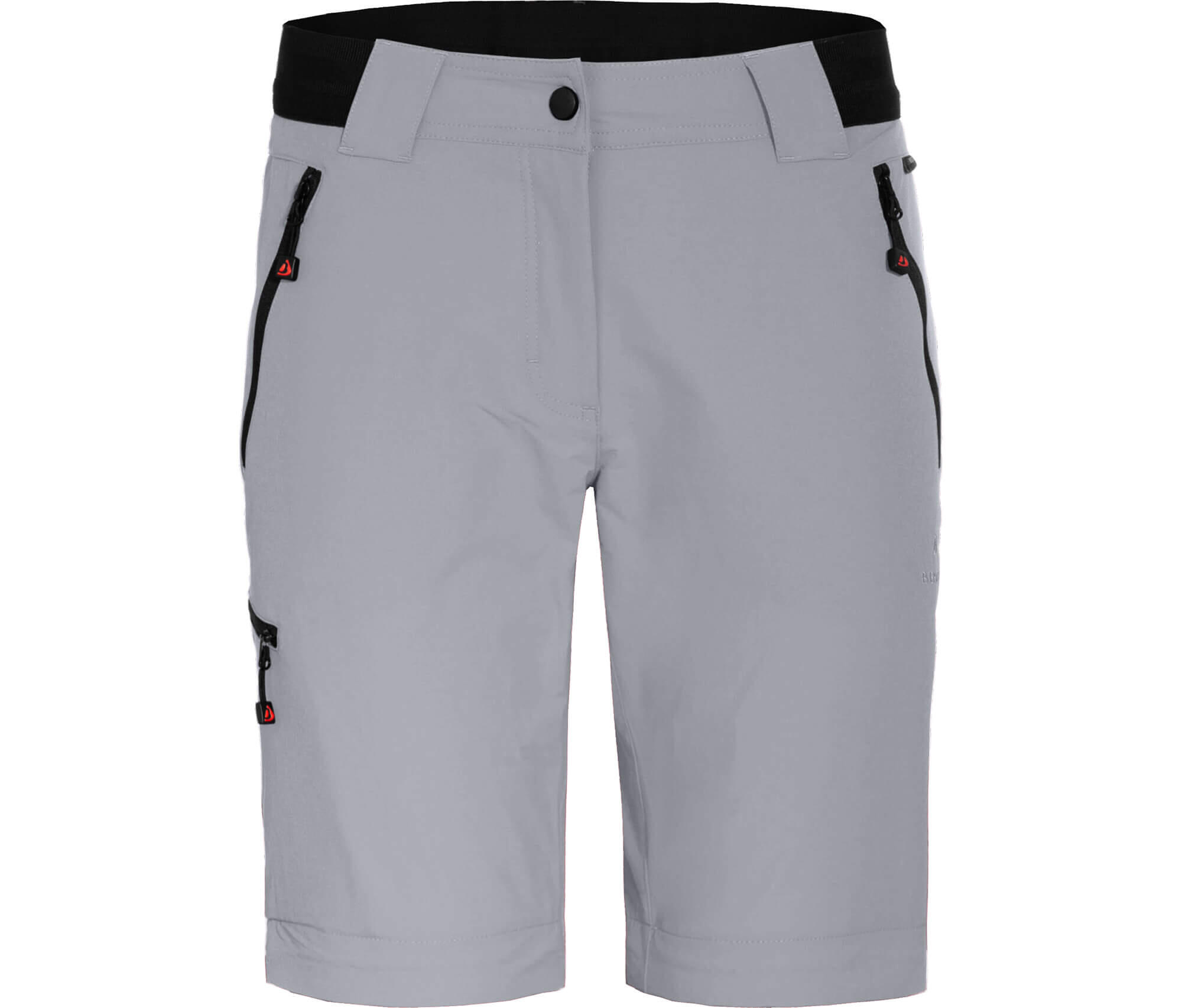 Damen Wanderhose leicht strapazierfähig grau 3/7