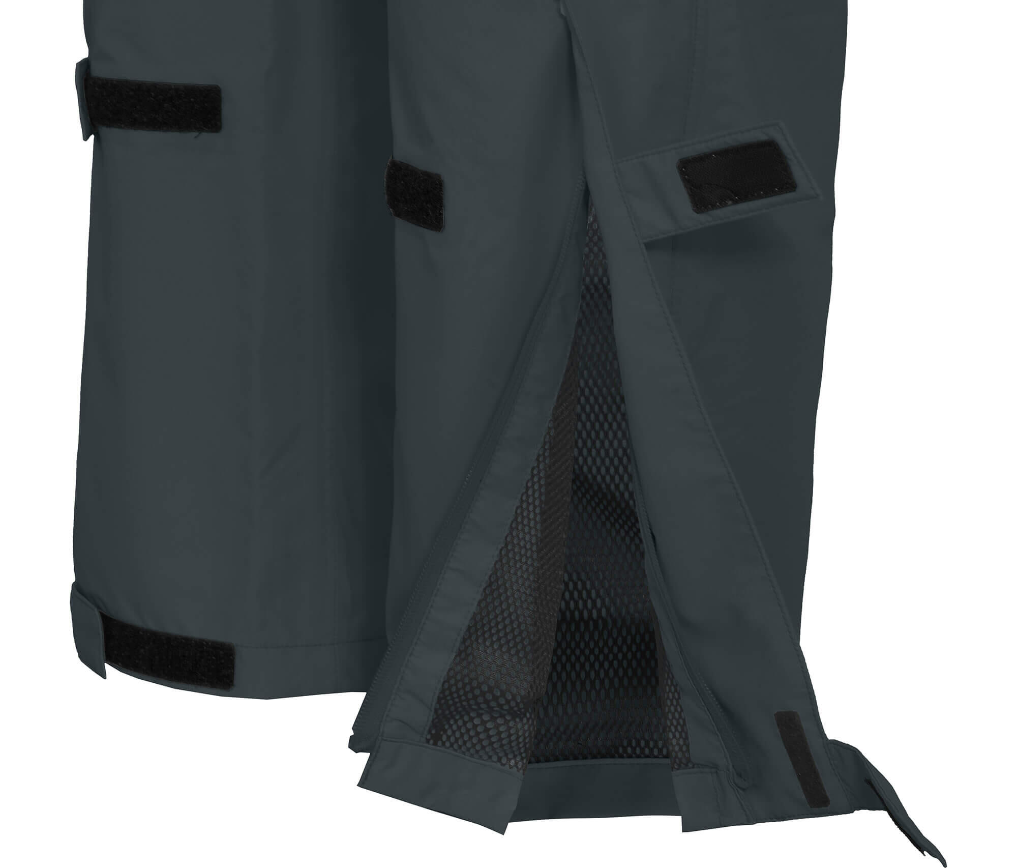 (Über-) Regenhose Überhose, Netzfutter, 12000 mm Wassersäule grau 4/6