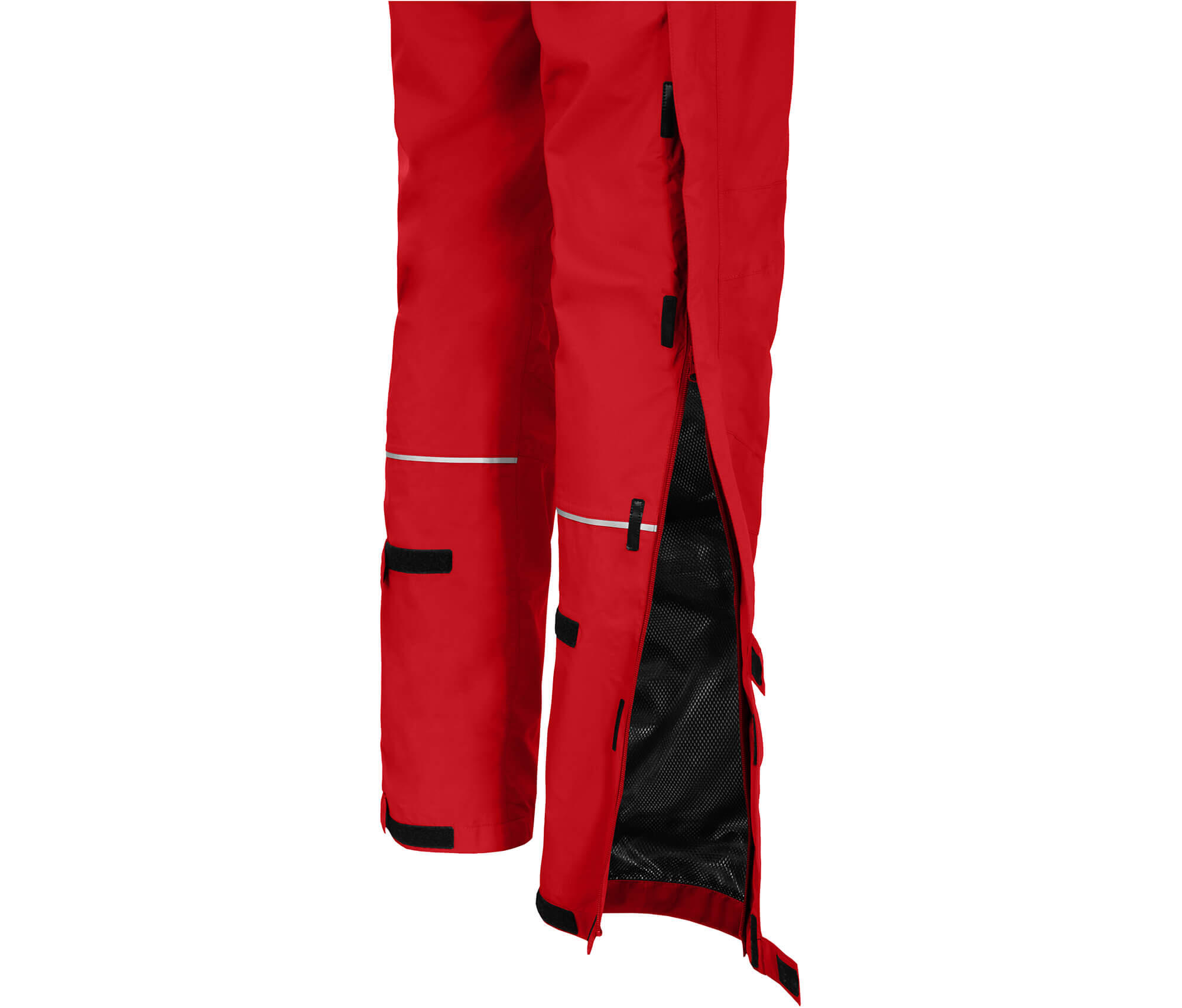 Regenhose Netzfutter, 12000 mm Wassersäule rot 4/4