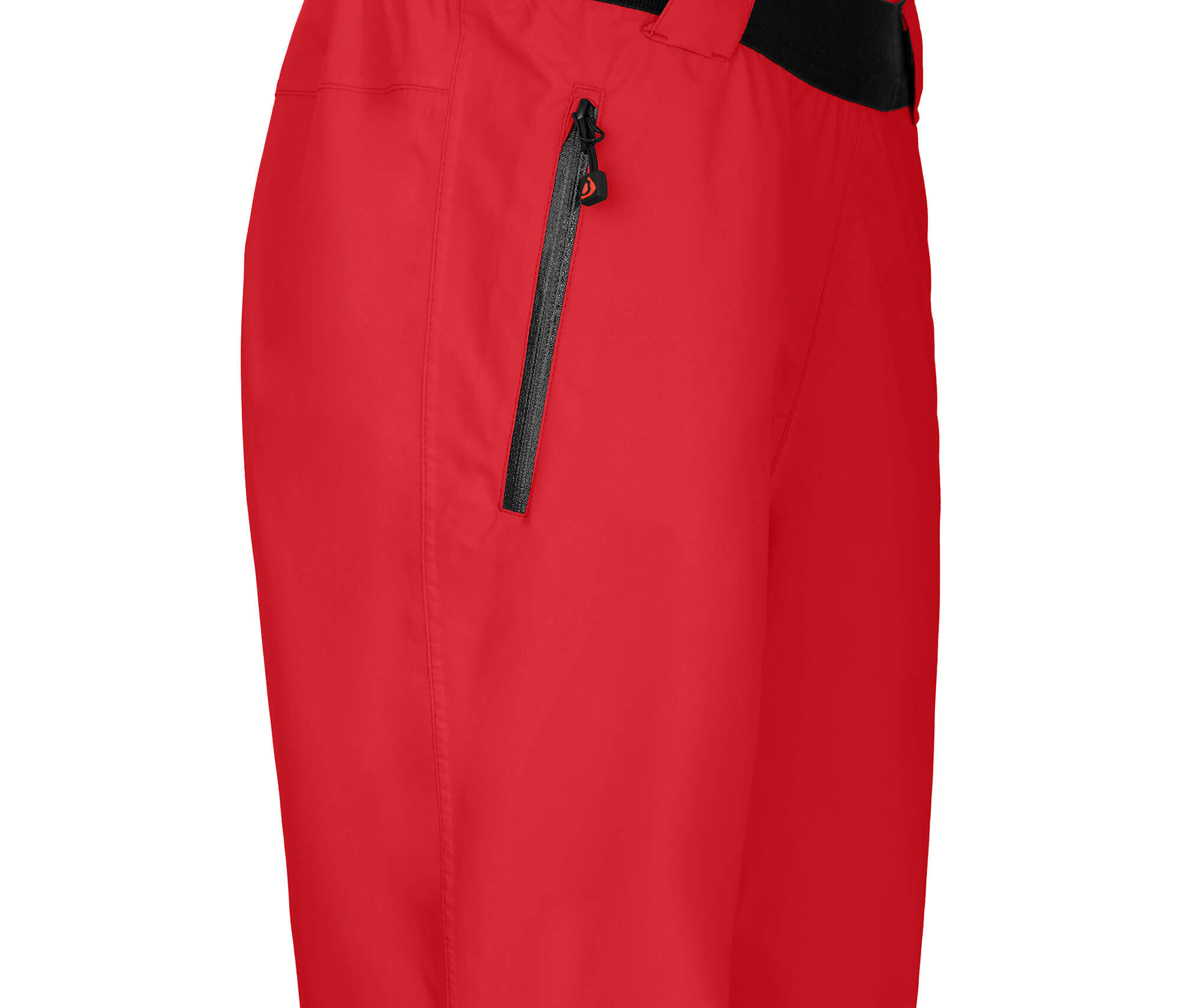(Über-) Regenhose Netzfutter, 12000 mm Wassersäule rot 3/6