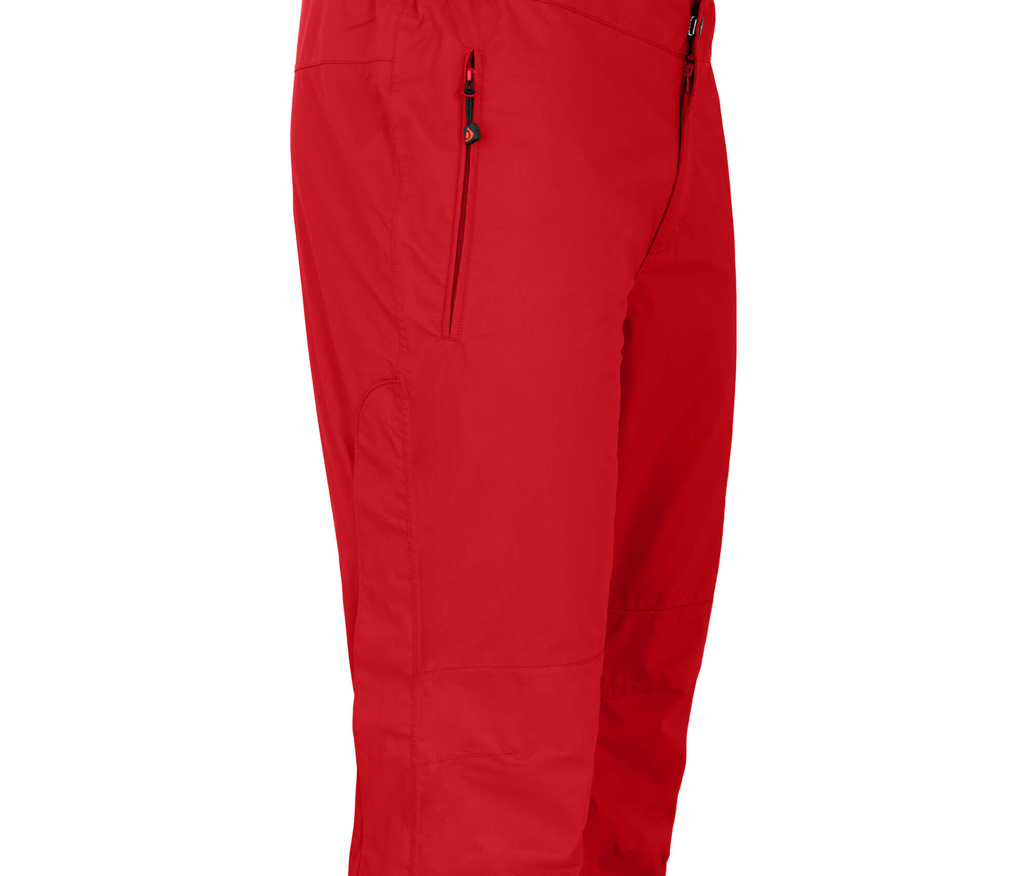 Regenhose Netzfutter, 12000 mm Wassersäule rot 3/4