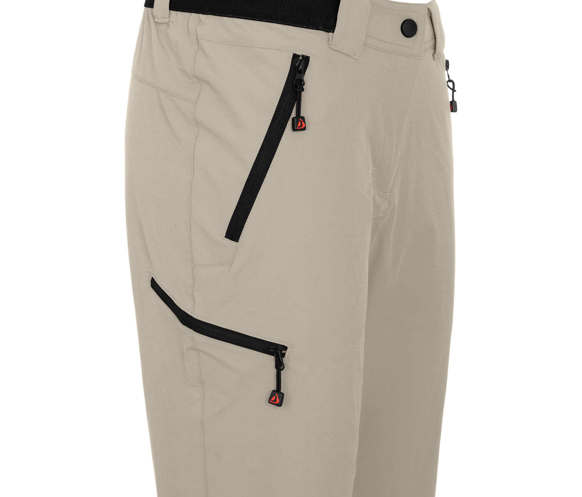 Wanderhose leicht, strapazierfähig Beige 4/5