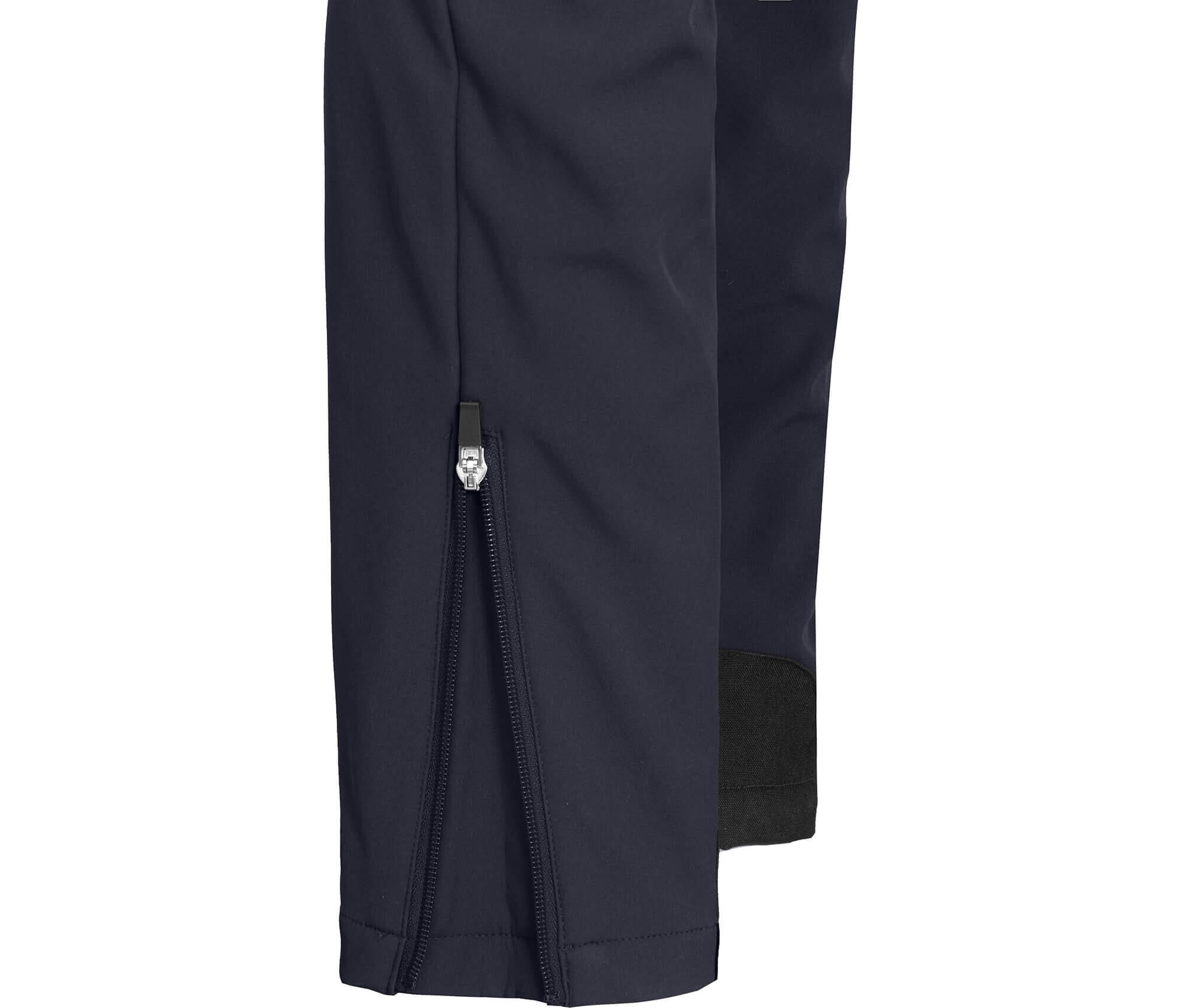 Winter Softshellhose mit warmem Innenfleece & elastischem Gesäßeinsatz Blau 4/6